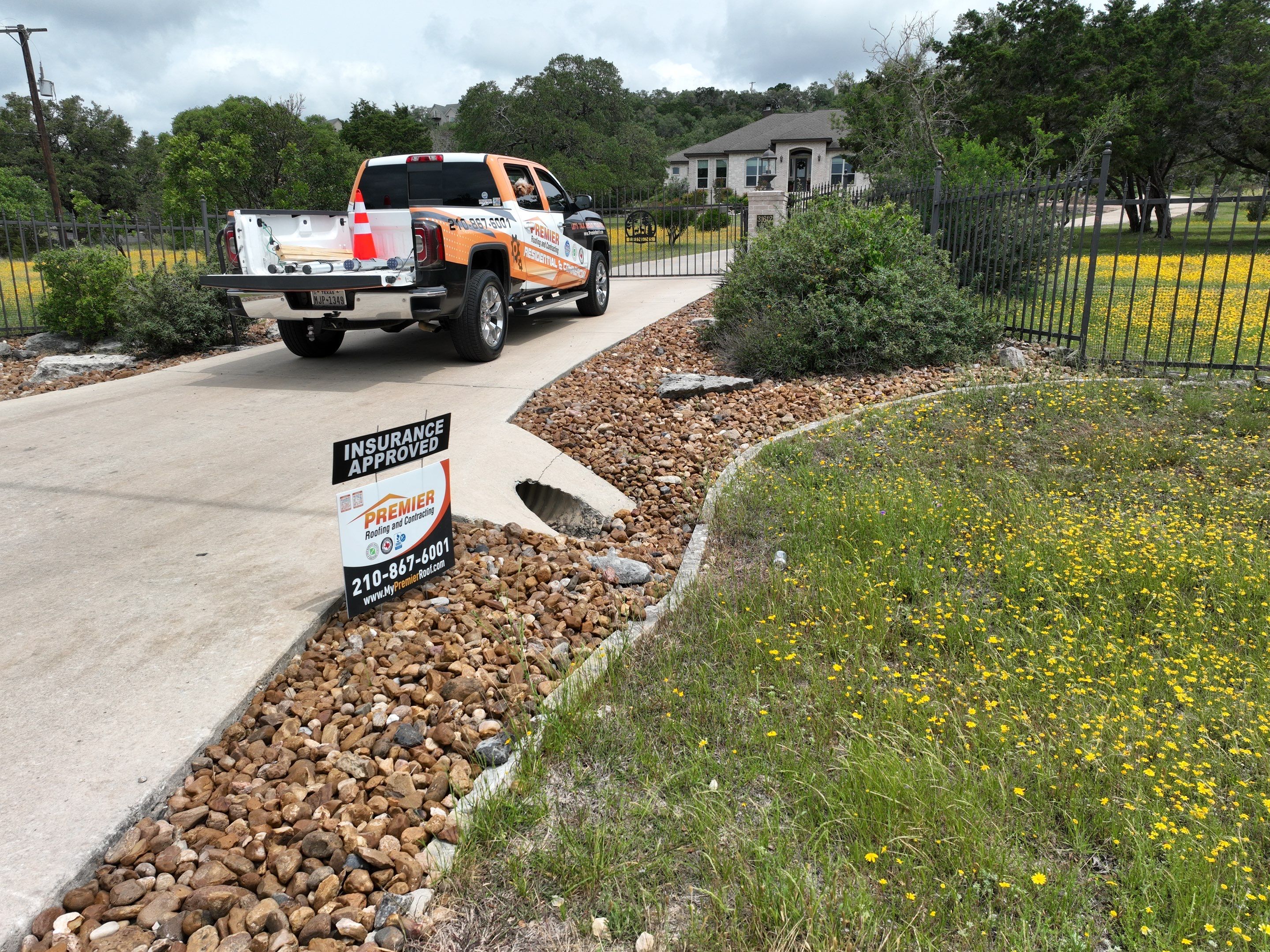 Residential Metal Roof Installation using McElroy Metal by Premier Roofing and Contracting
