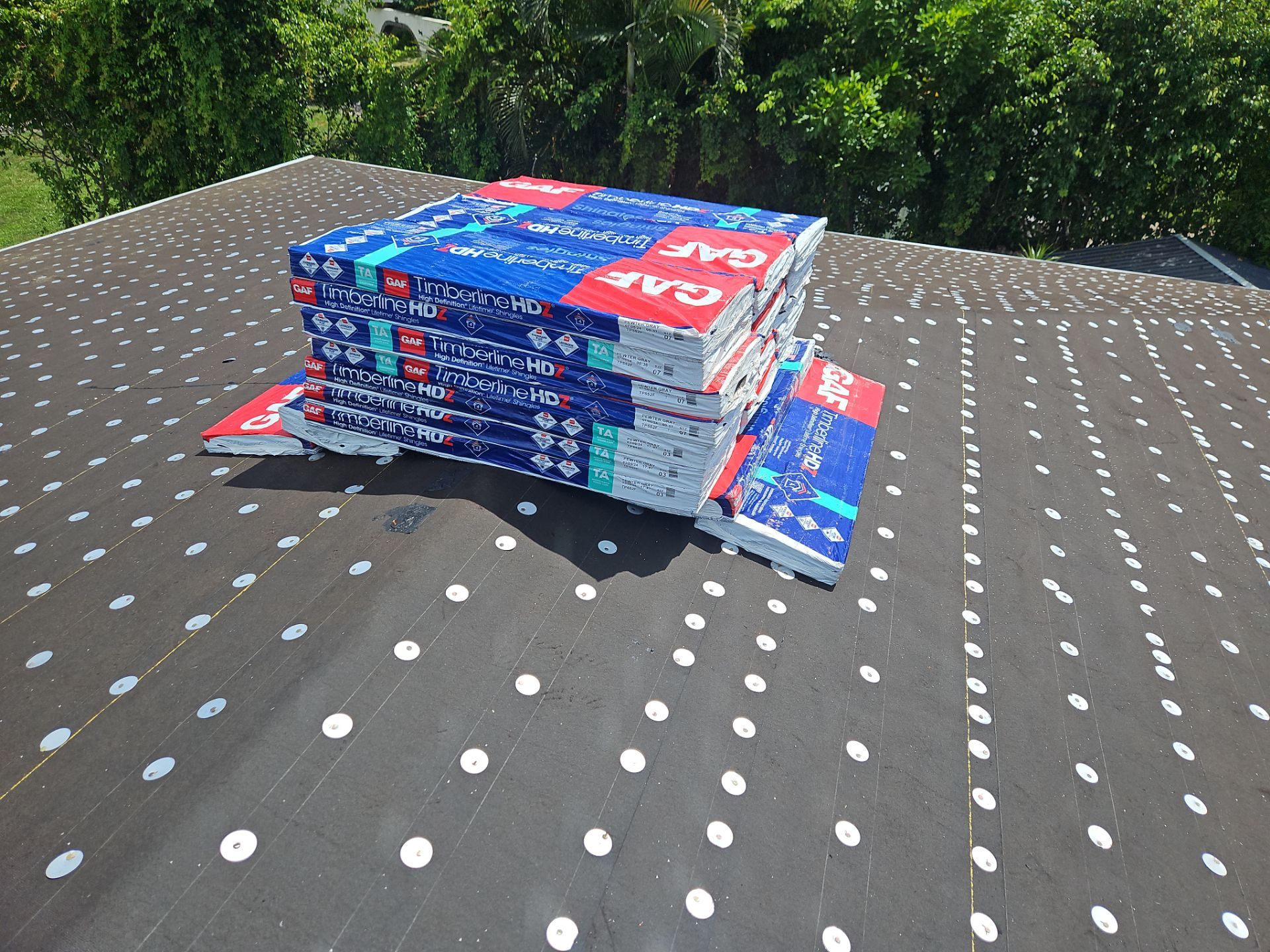 Residential Roofing Installation using GAF by BLUES BROTHERS ROOFING