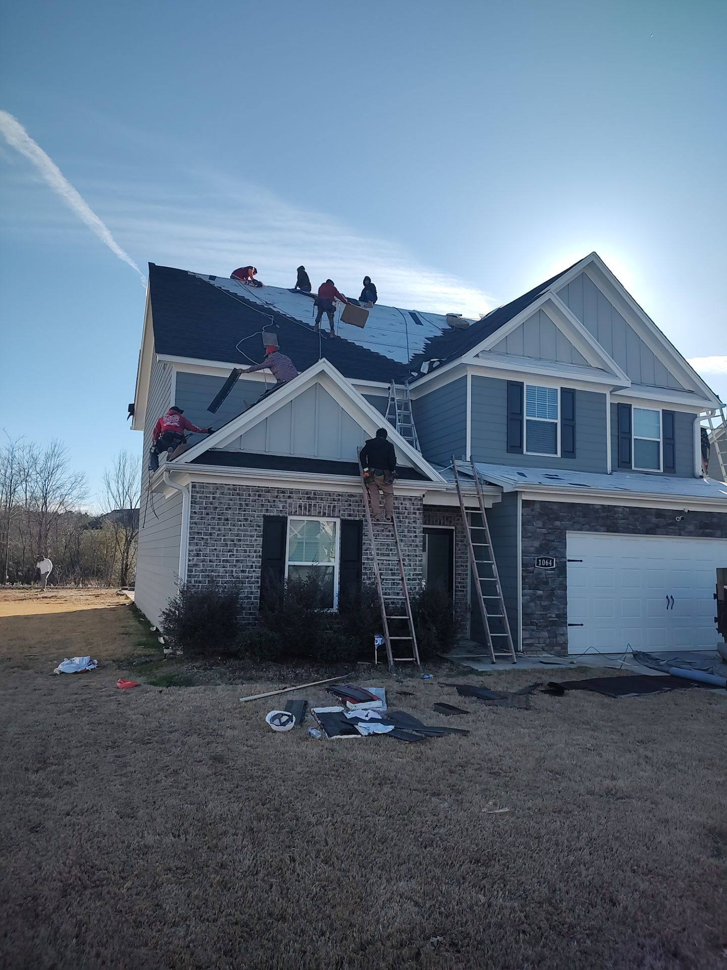 Residential Roof Replacement using GAF NATURAL SHADOW - CHARCOAL by Elite Roofing LLC