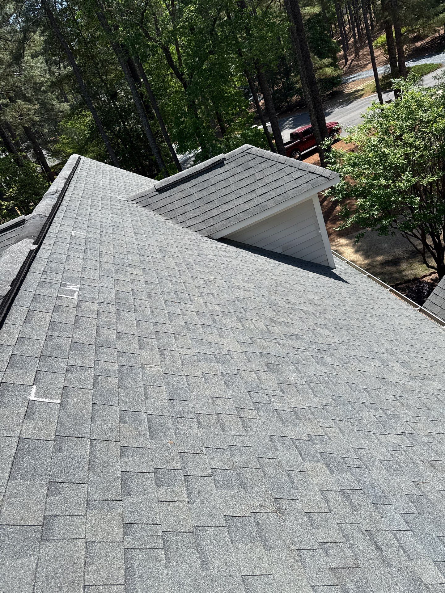 Architectural Shingle Roof Replacement and Skylight Upgrade in Pinehurst by Prepare The Way Roofing