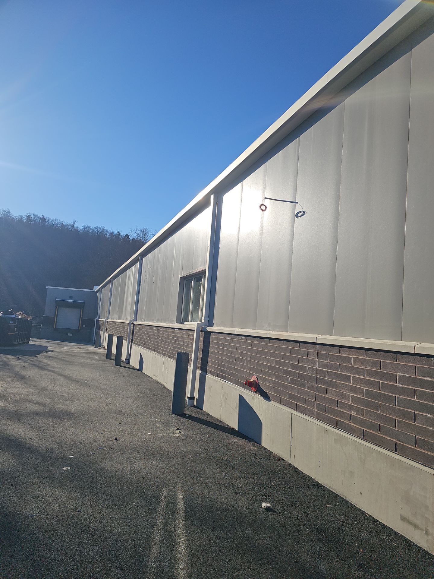 Commercial Roofing Installation using Insulated roof and wall panels by Nitro Roofing and Construction