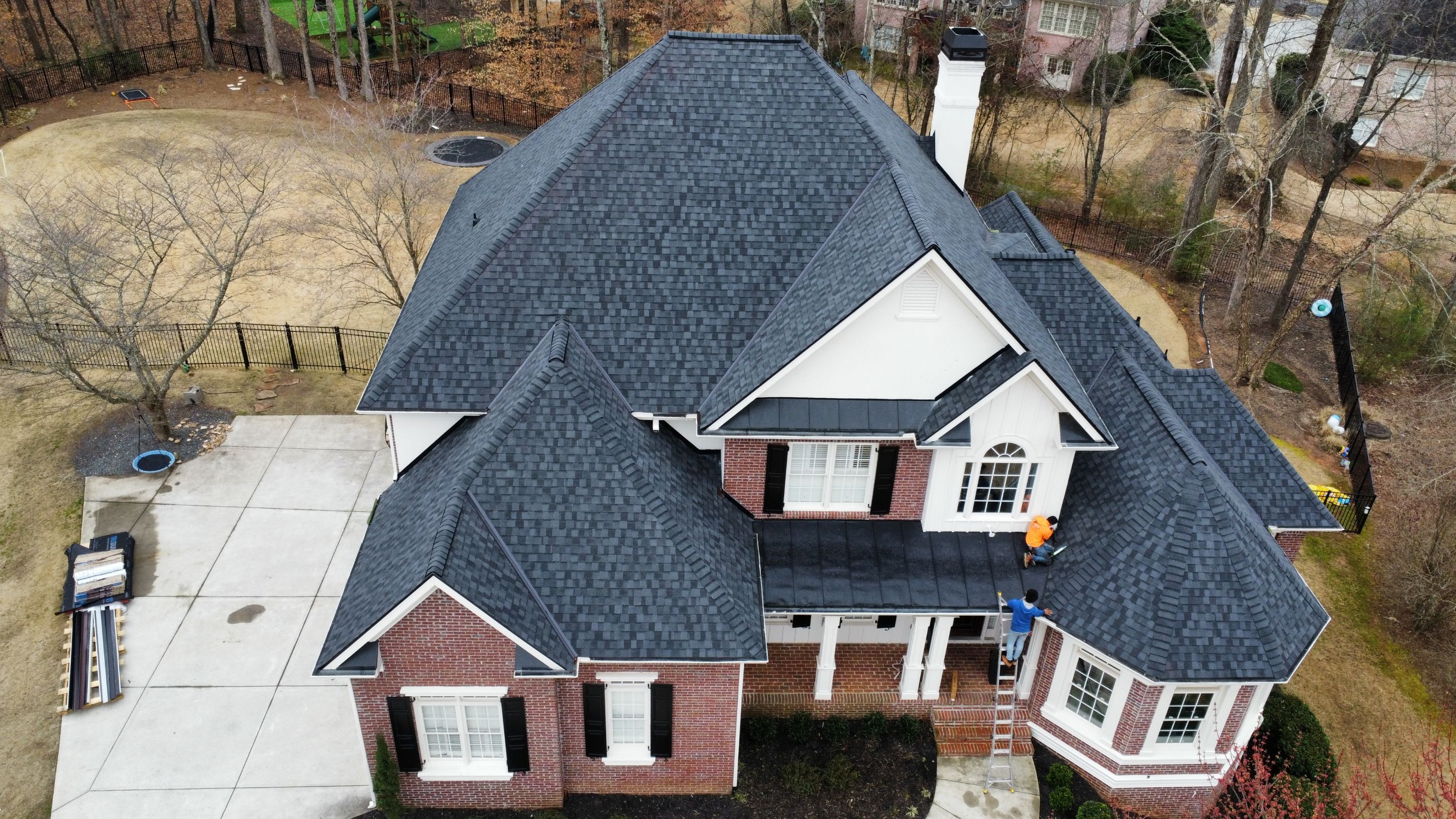 Cumming, GA Roof Replacement, CertainTeed Landmark Pro Moire Black by Reset Roofing