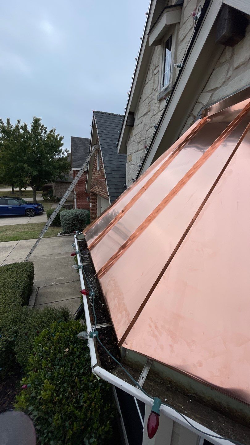 Copper Bay window by Springtree Restoration 