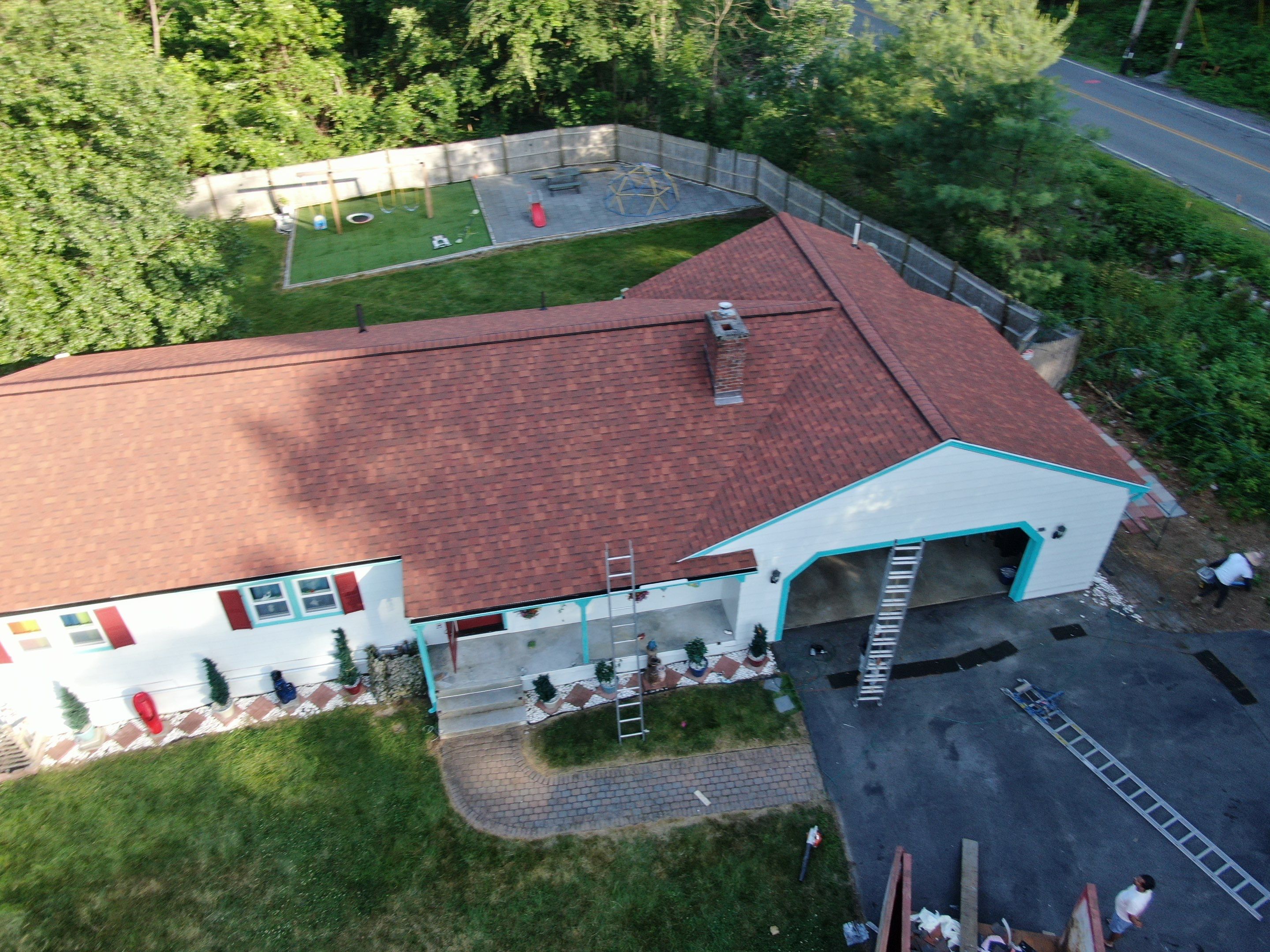 Roof Replacement with Gutter Guards – Westford, MA by Mighty Dog Roofing of Greater Middlesex County