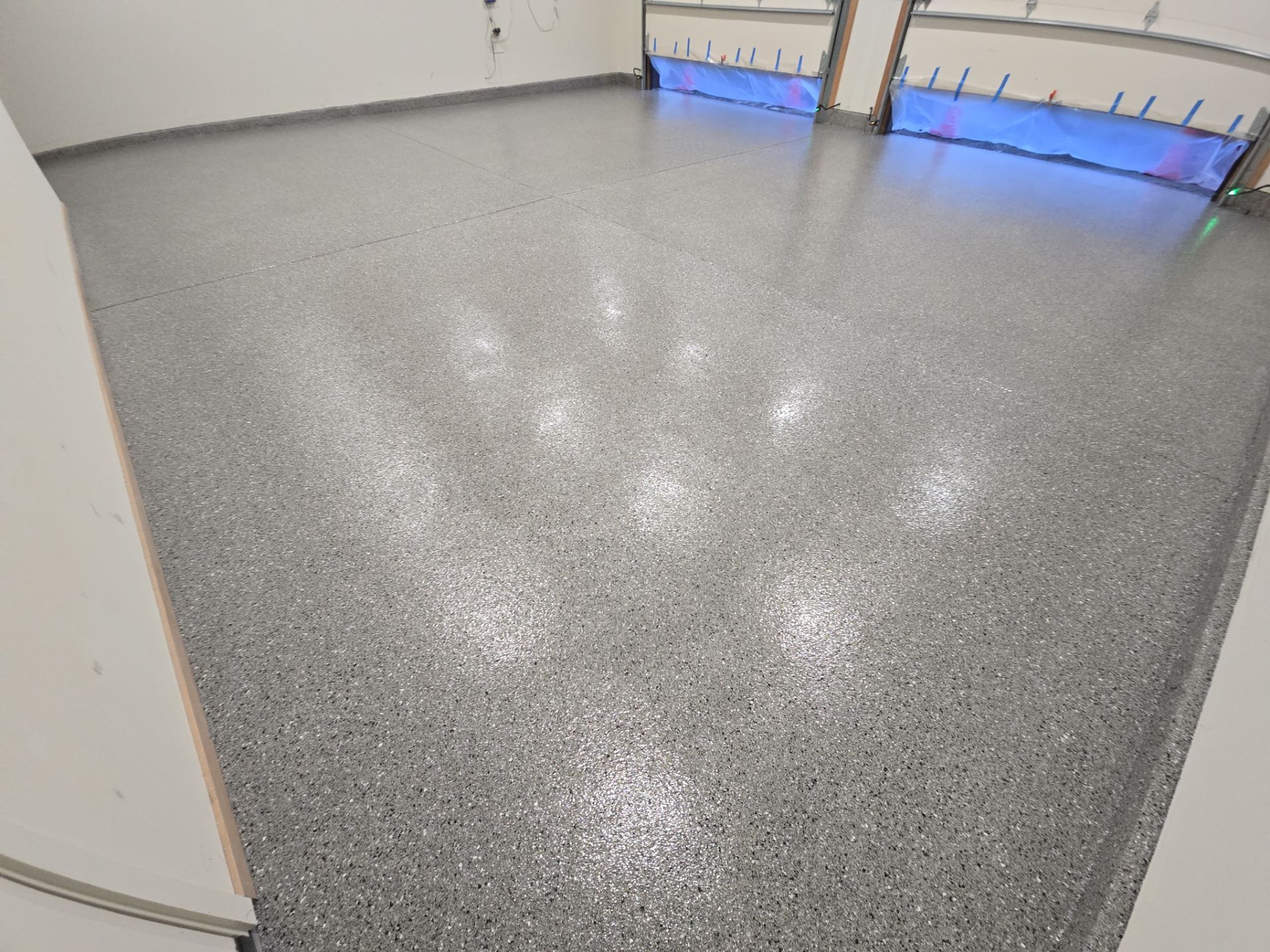 Garage Transformation using Slate Hybrid by Croc Coatings, LLC
