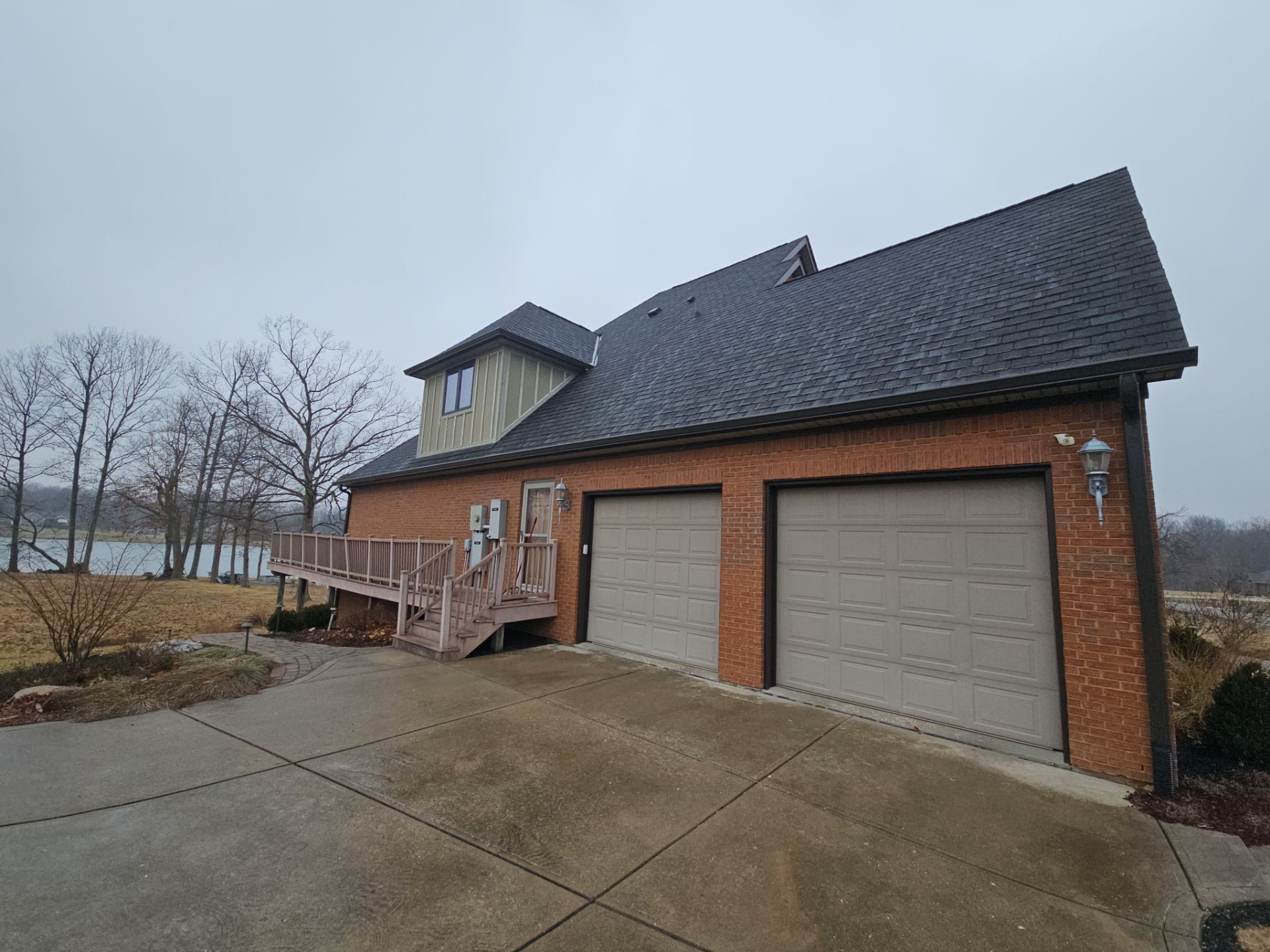 Siding Installation using James Hardie Board & Batten and James Hardie Shakes by Koontz Construction