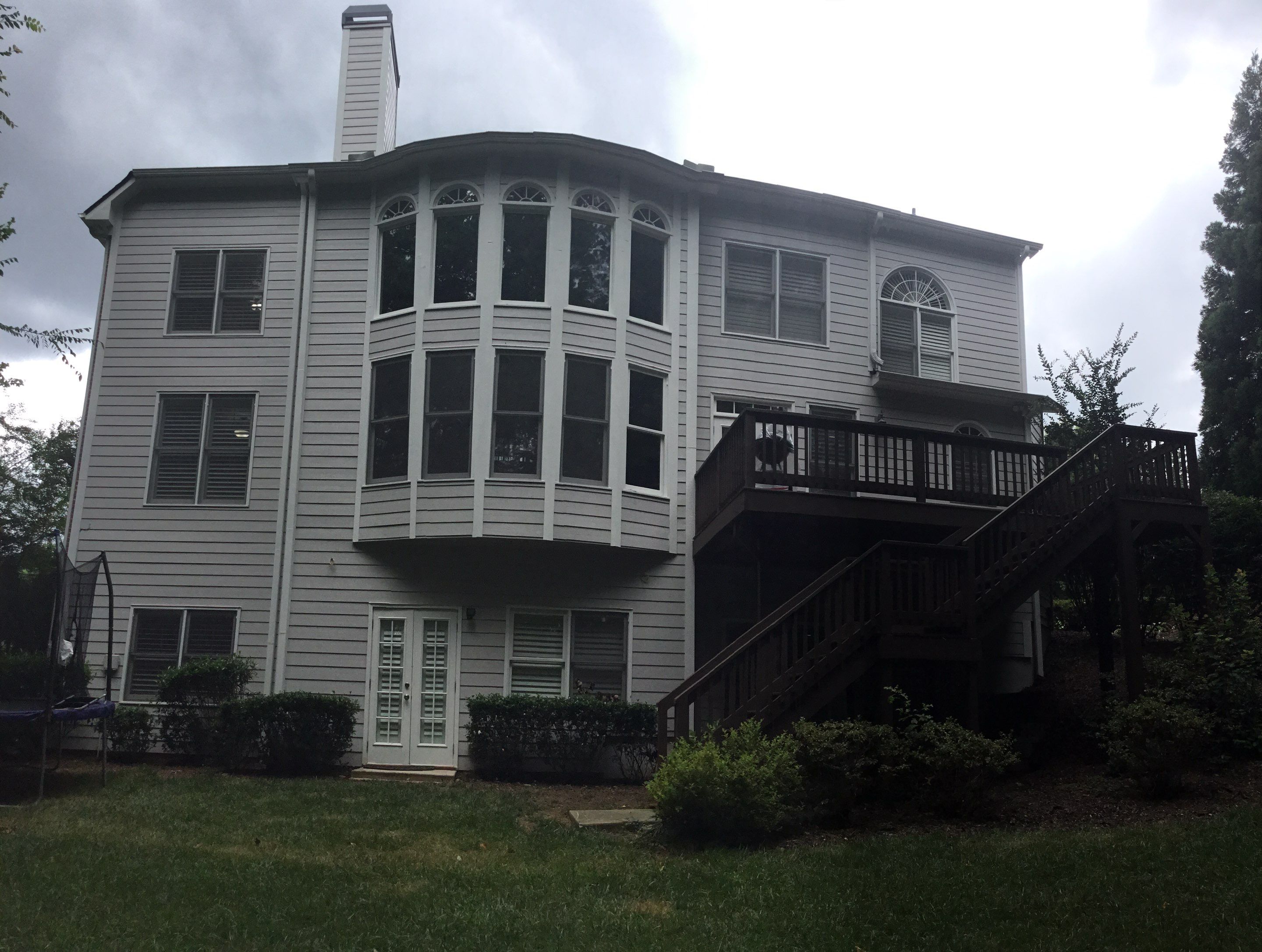 Elevated Screened-in Porch and Composite Deck Construction in Mableton by Swift Home Renovations