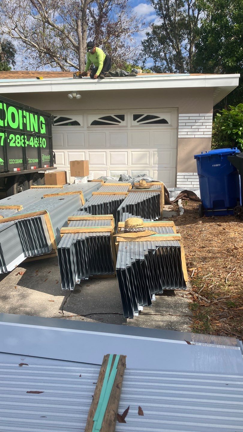 Project in St Pete 33712 by Mitchell Roofing Company LLC 