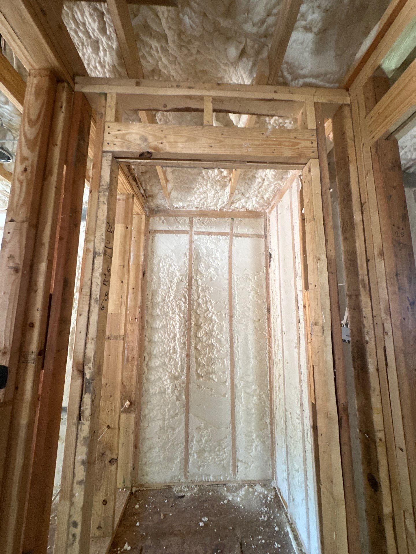 Full encapsulation open cell foam  by Apex Insulation Solutions