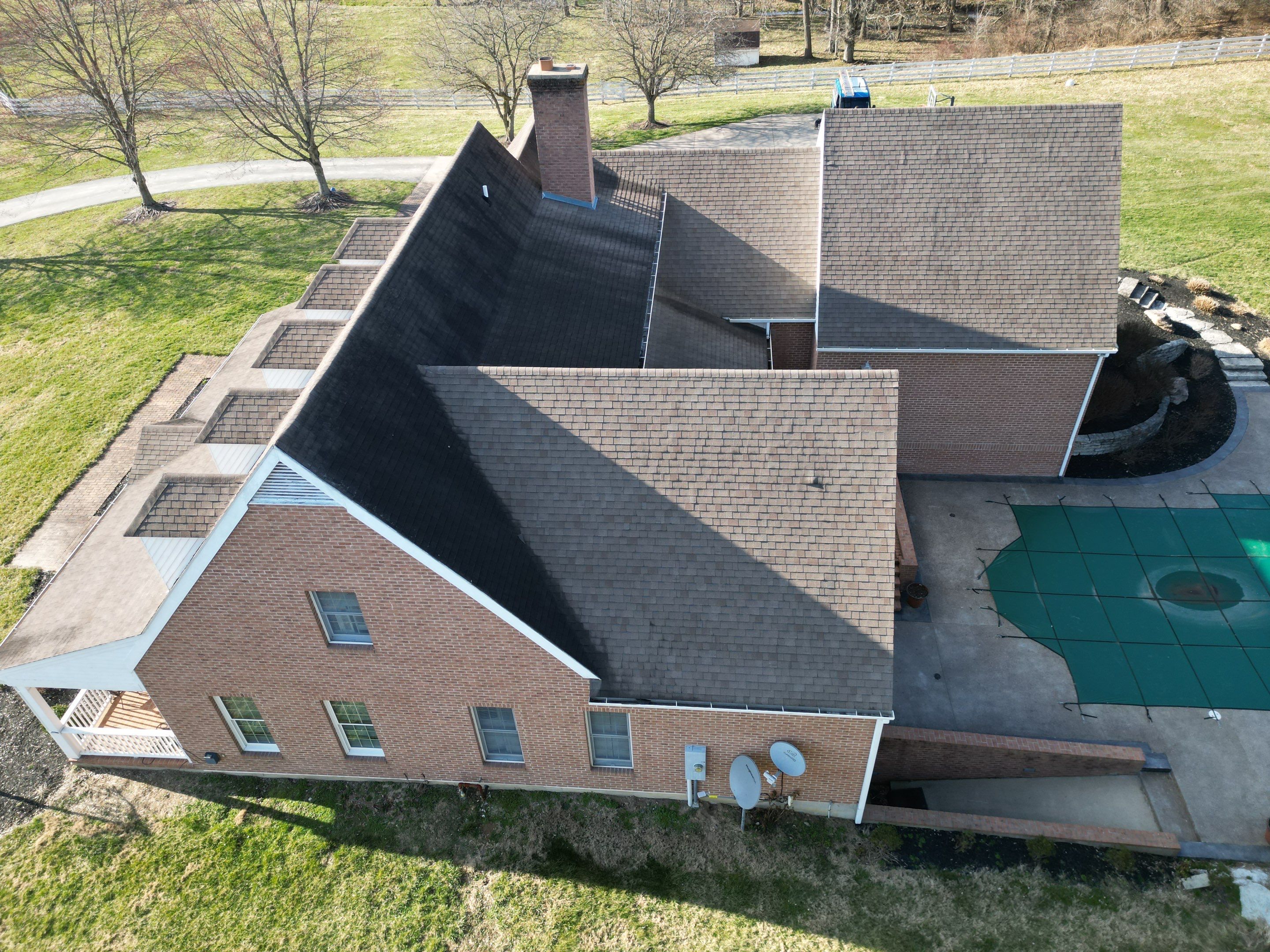Residential Roofing Installation using Timberline HDZ Shingles - Barkwood by RoofX 