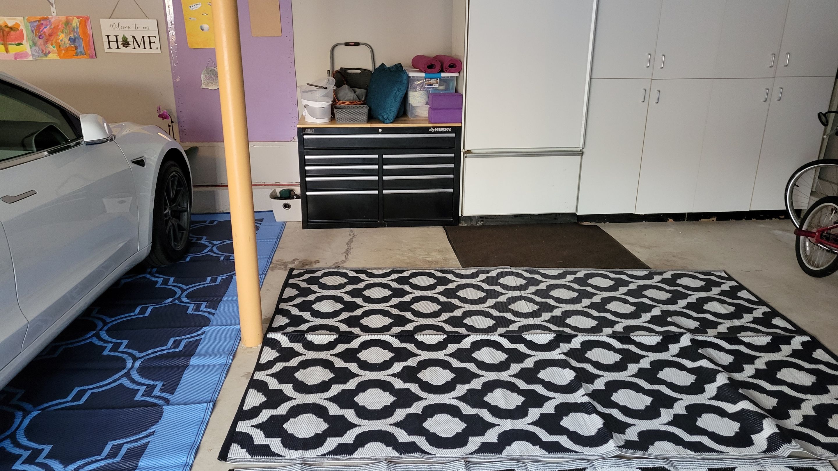 Garage Floor in Domino by Spectrum Painting, LLC