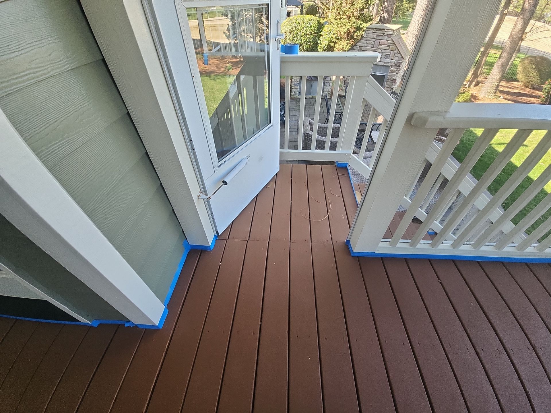 Deck using AcryFin by DuraSeal