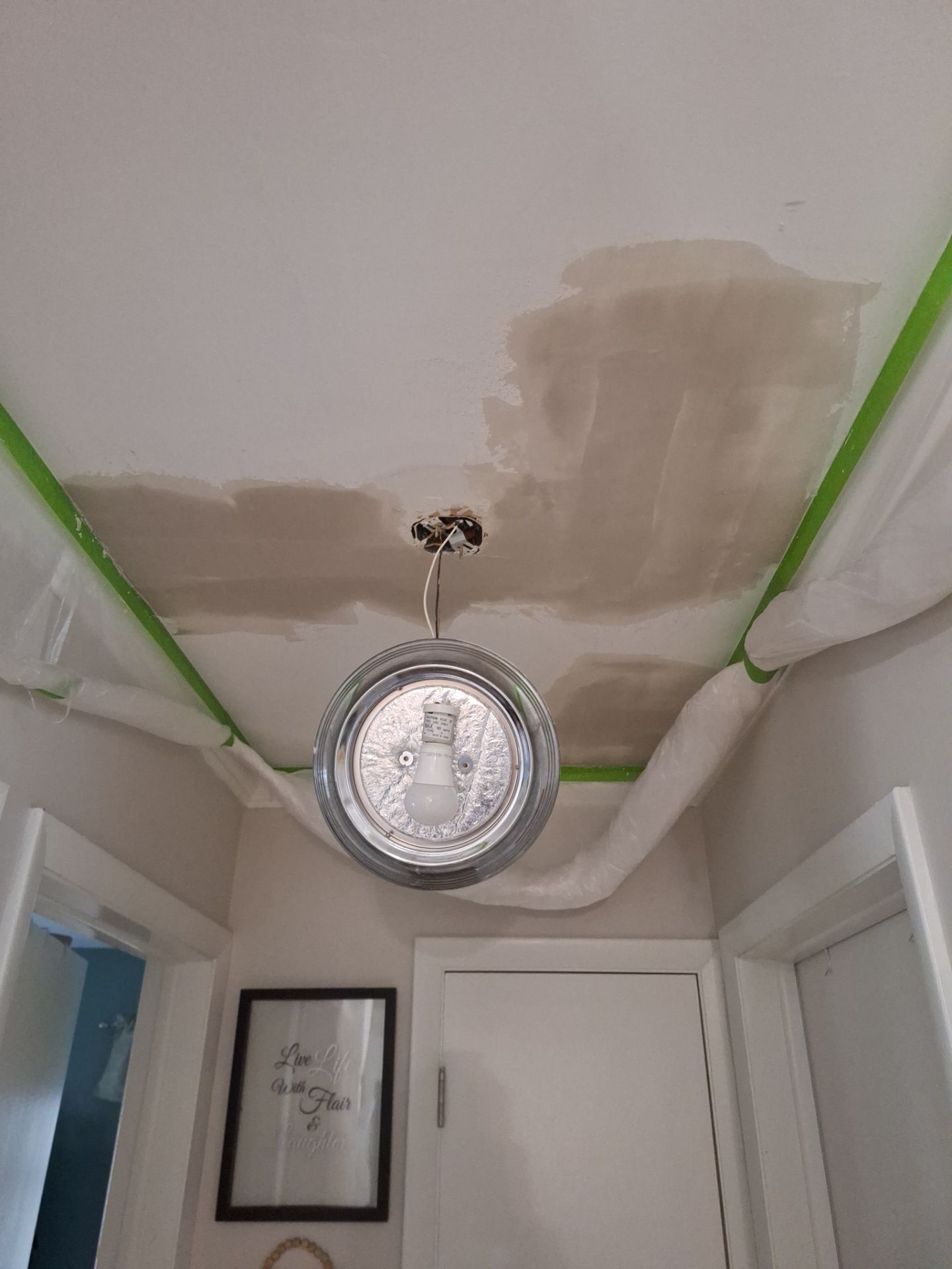 Ceiling Seam Repair & Full Ceiling Repaint | Muskegon, MI by Gordon Painting