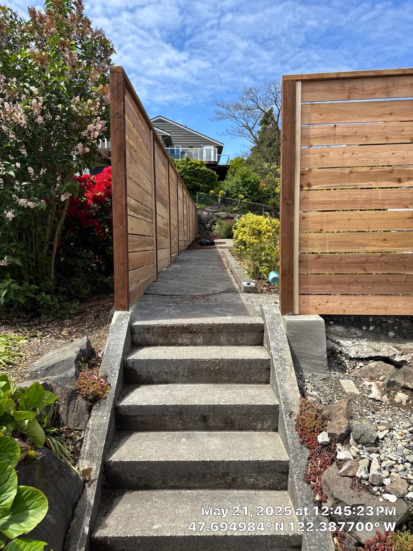 Retaining Wall & Fence Installation  by Jireh Asphalt & Concrete Inc 