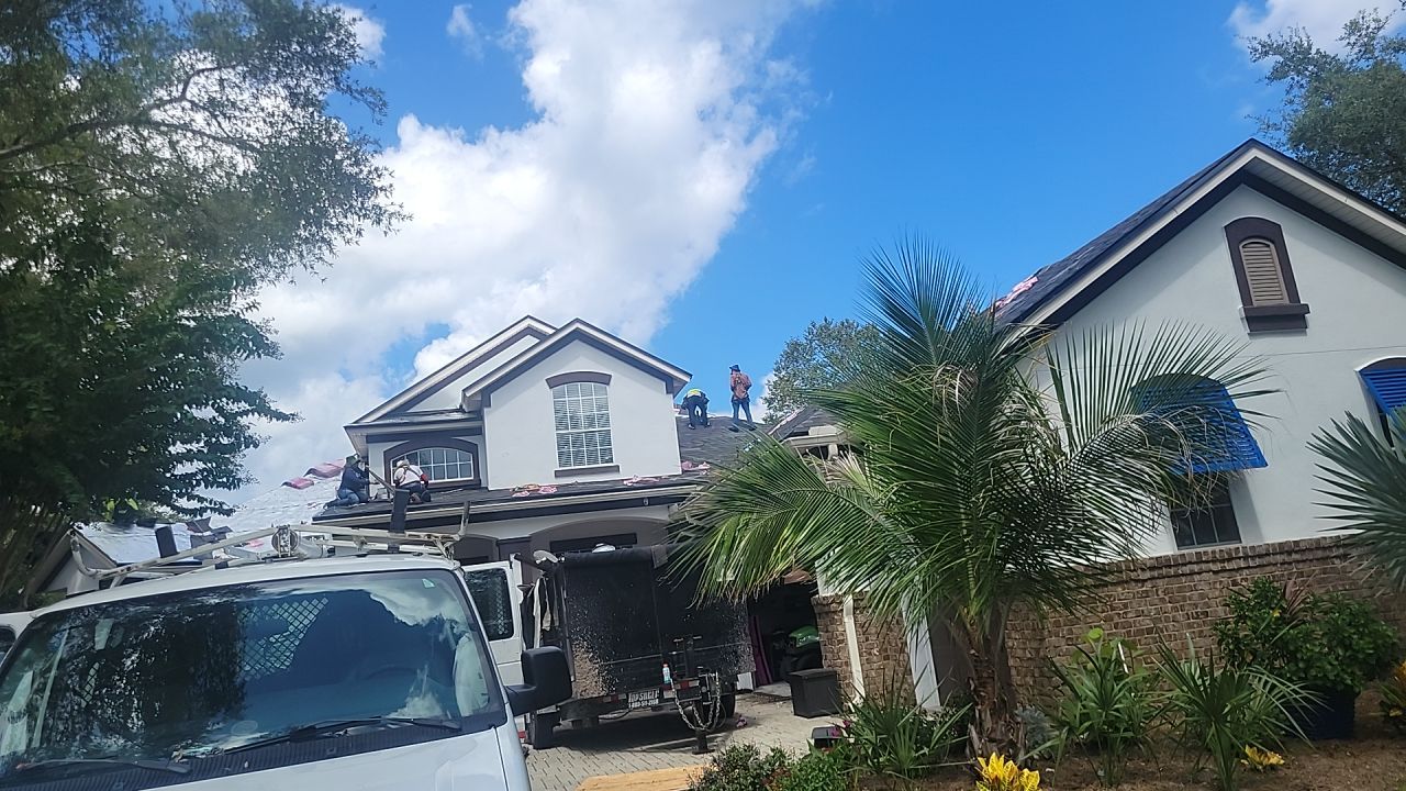 Residential Roofing Installation using Owens Corning TruDefinition Duration Shingles by Galaxy Builders, Inc.