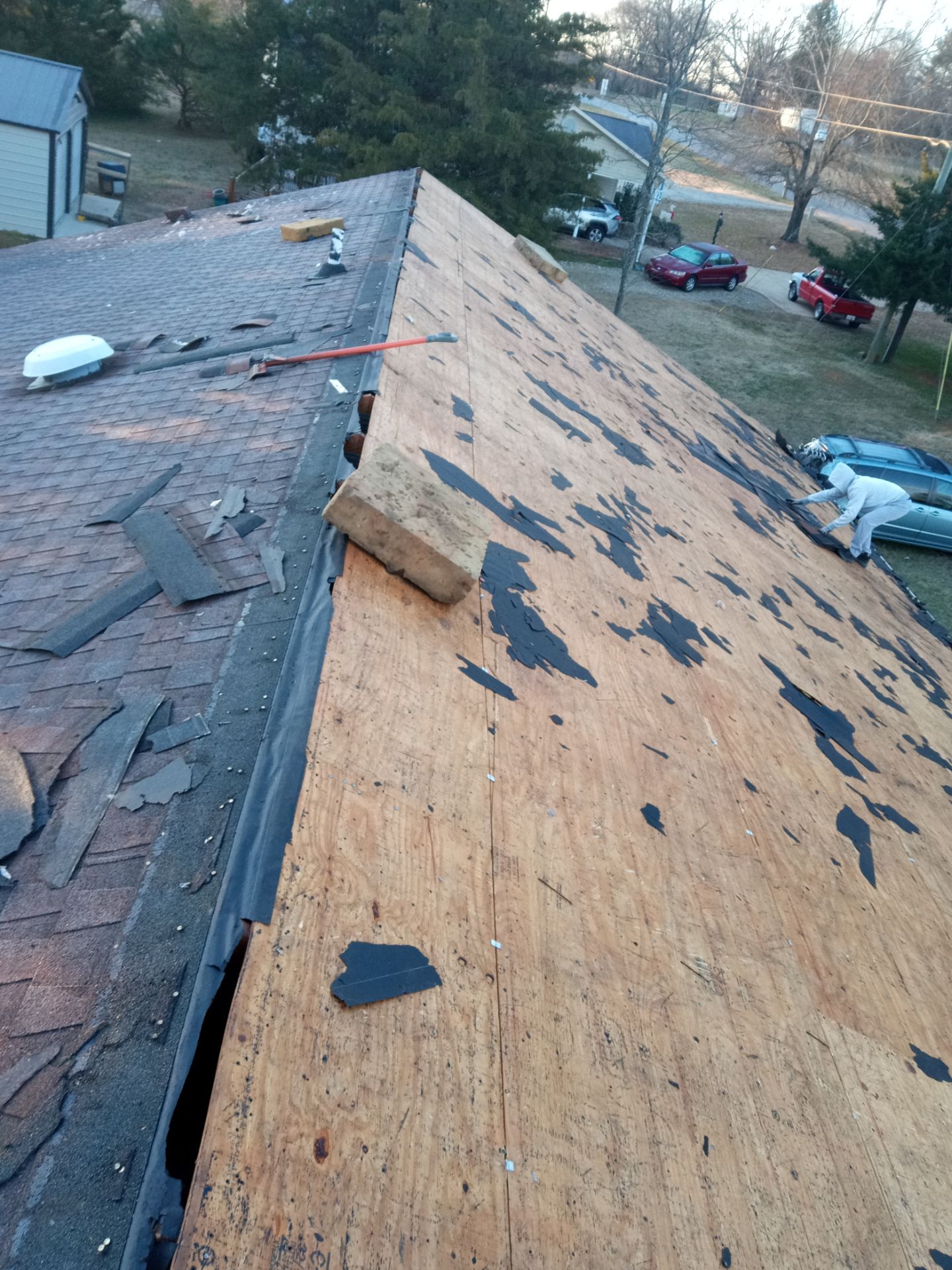 Morgan's Roof by BROCK BUILDERS 