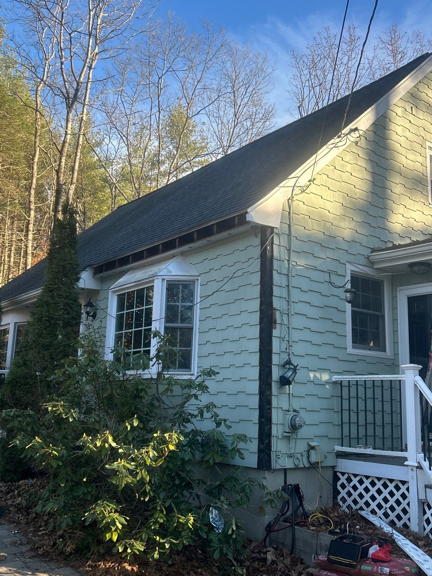 PVC Fascia & Corner Board Replacement — Billerica, MA by Mighty Dog Roofing of Greater Middlesex County