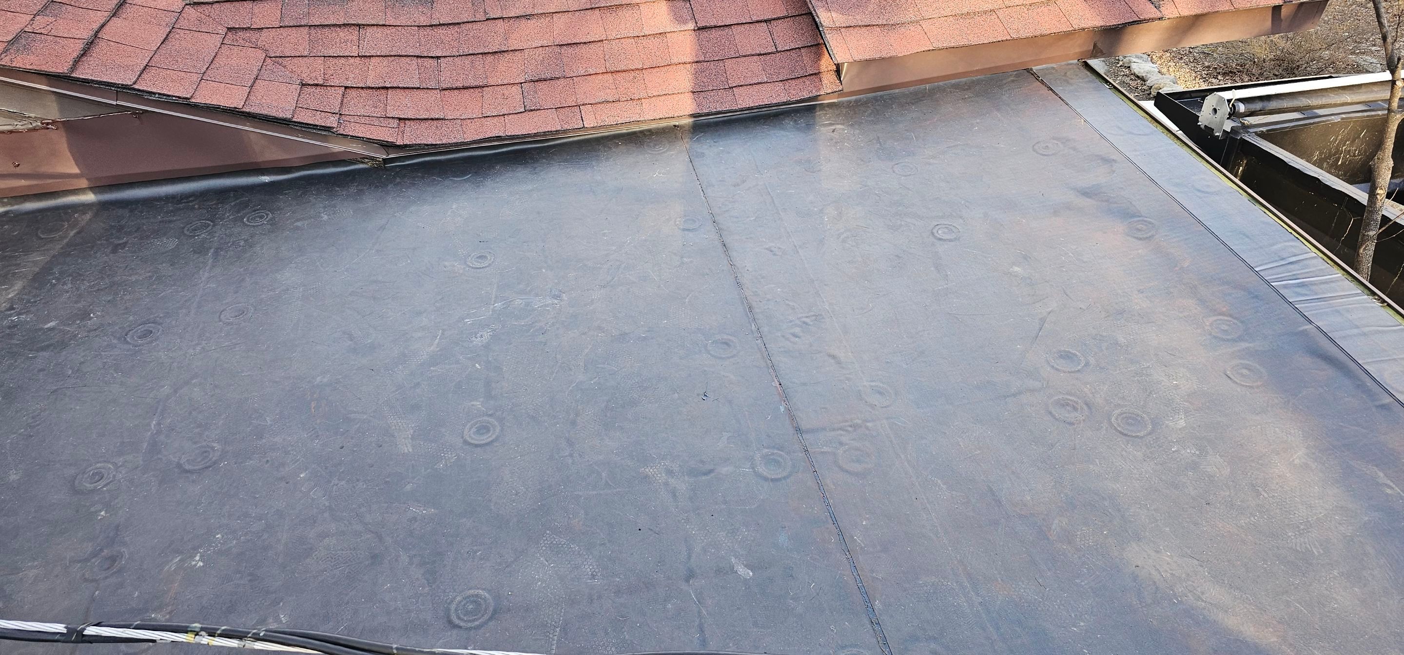 Flat Roof Replacement - EPDM by Winchester Roofing
