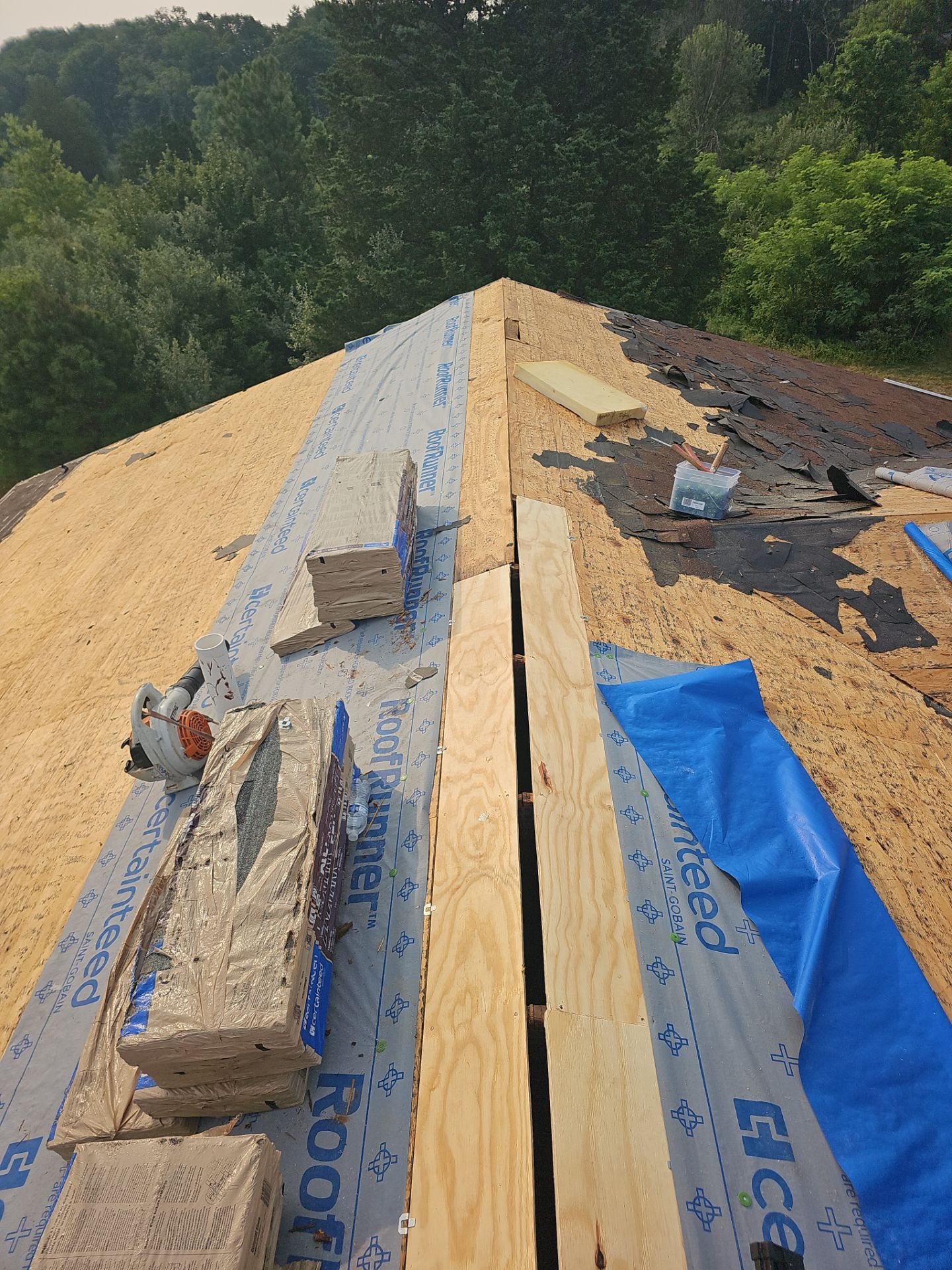 Roof Replacement - Colonial Slate by Winchester Roofing