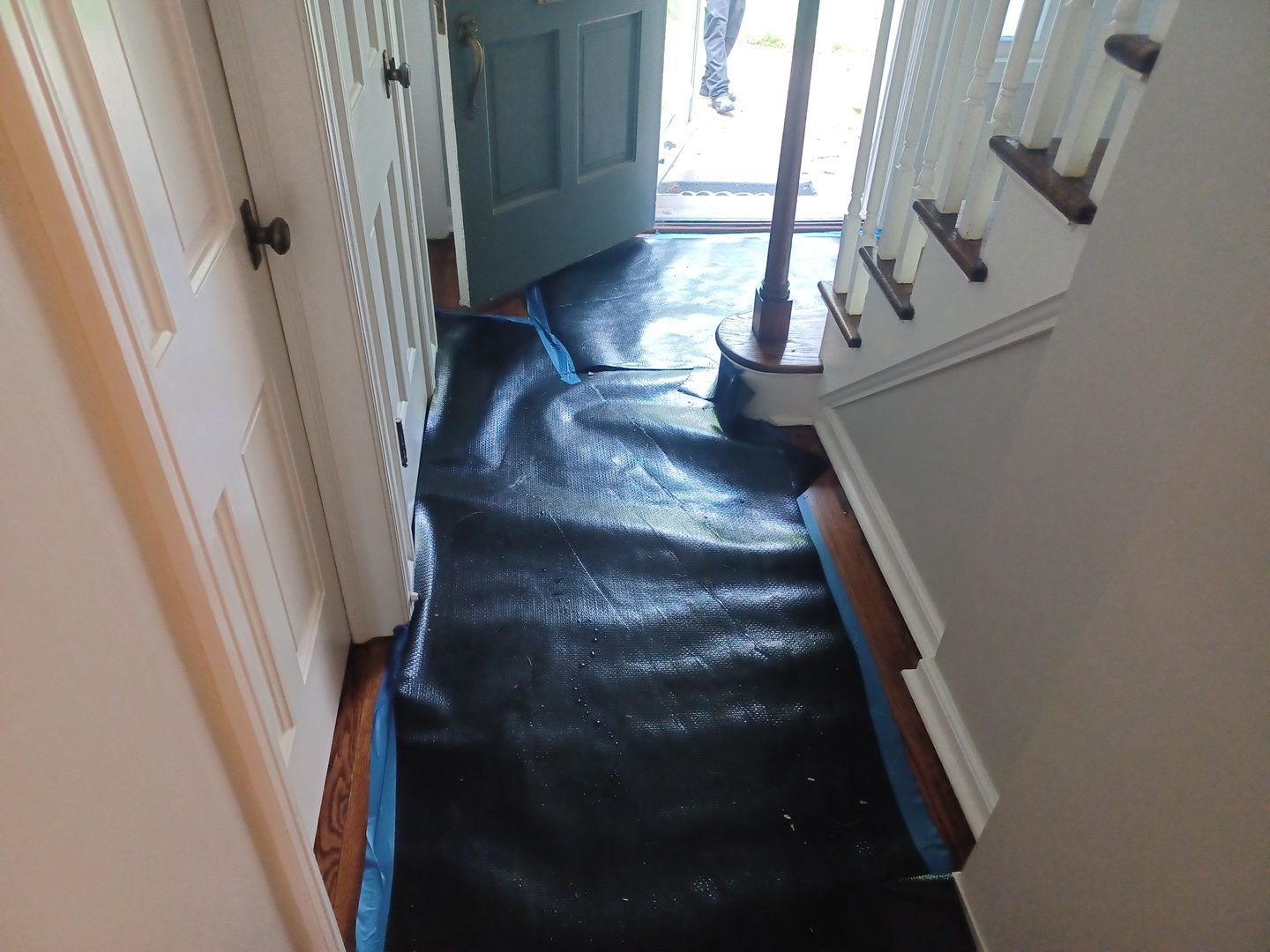 Project in Huntington Woods by EzDry Water Mitigation & Property Restoration