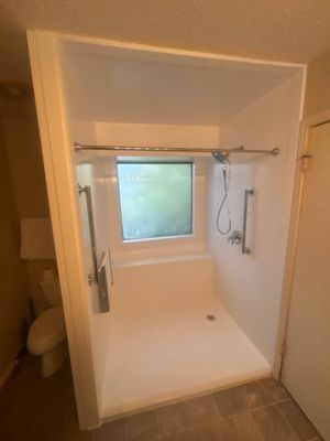 Shower remodel 78108