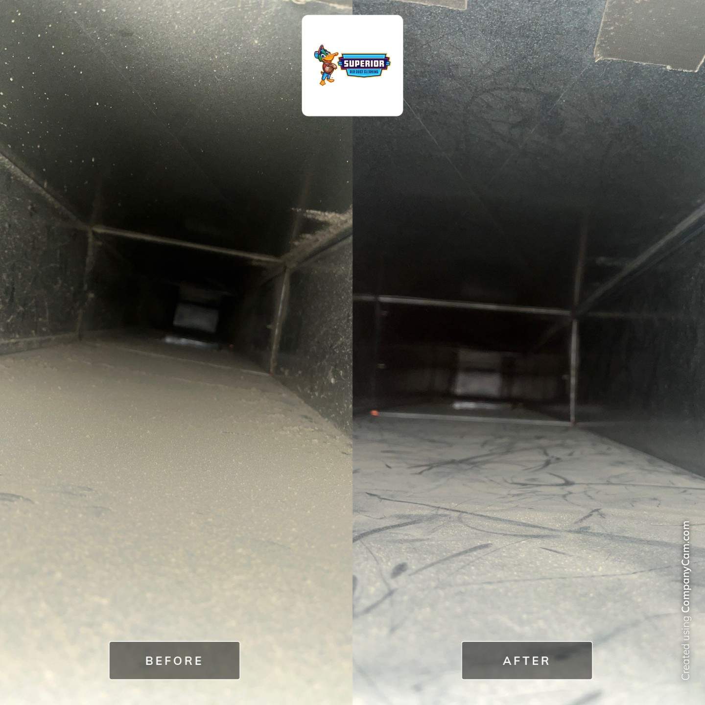 Air Duct Cleaning With a Vacuum Truck in Grove City, PA by Superior Air Duct Cleaning