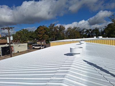 Metal Roof Restoration and Panel Replacement in Marianna