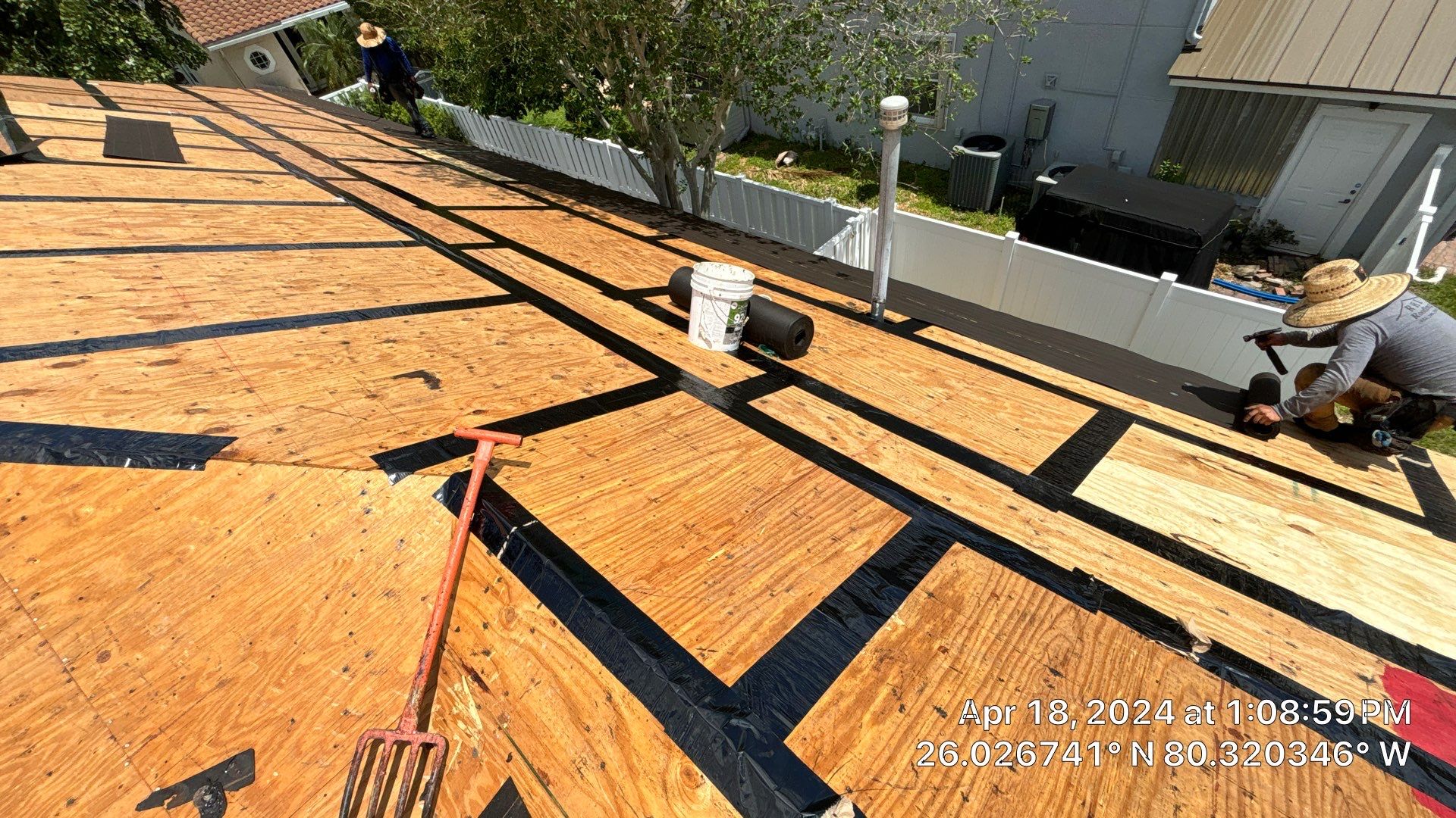 Roof Replacement from Tiles to Metal by Earl W. Johnston Roofing LLC