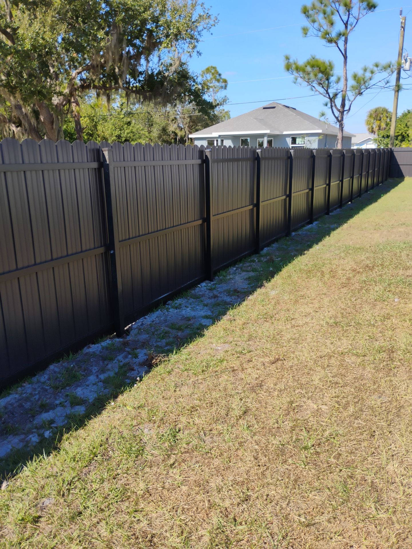 Bronze Metal Fence in Port Charlotte by True Fence LLC