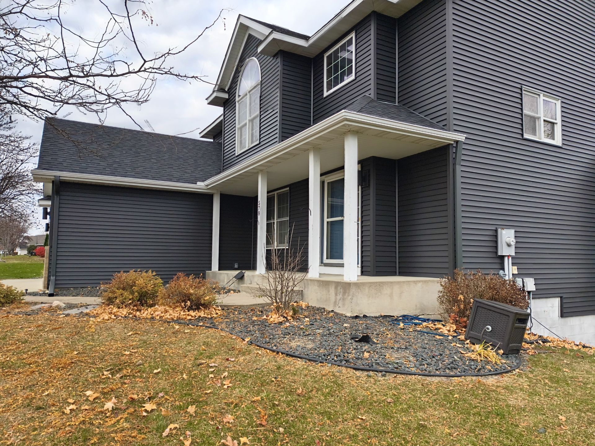 5-Inch White Gutters – Delano, MN by Next Level Seamless Gutters / Exteriors Inc.