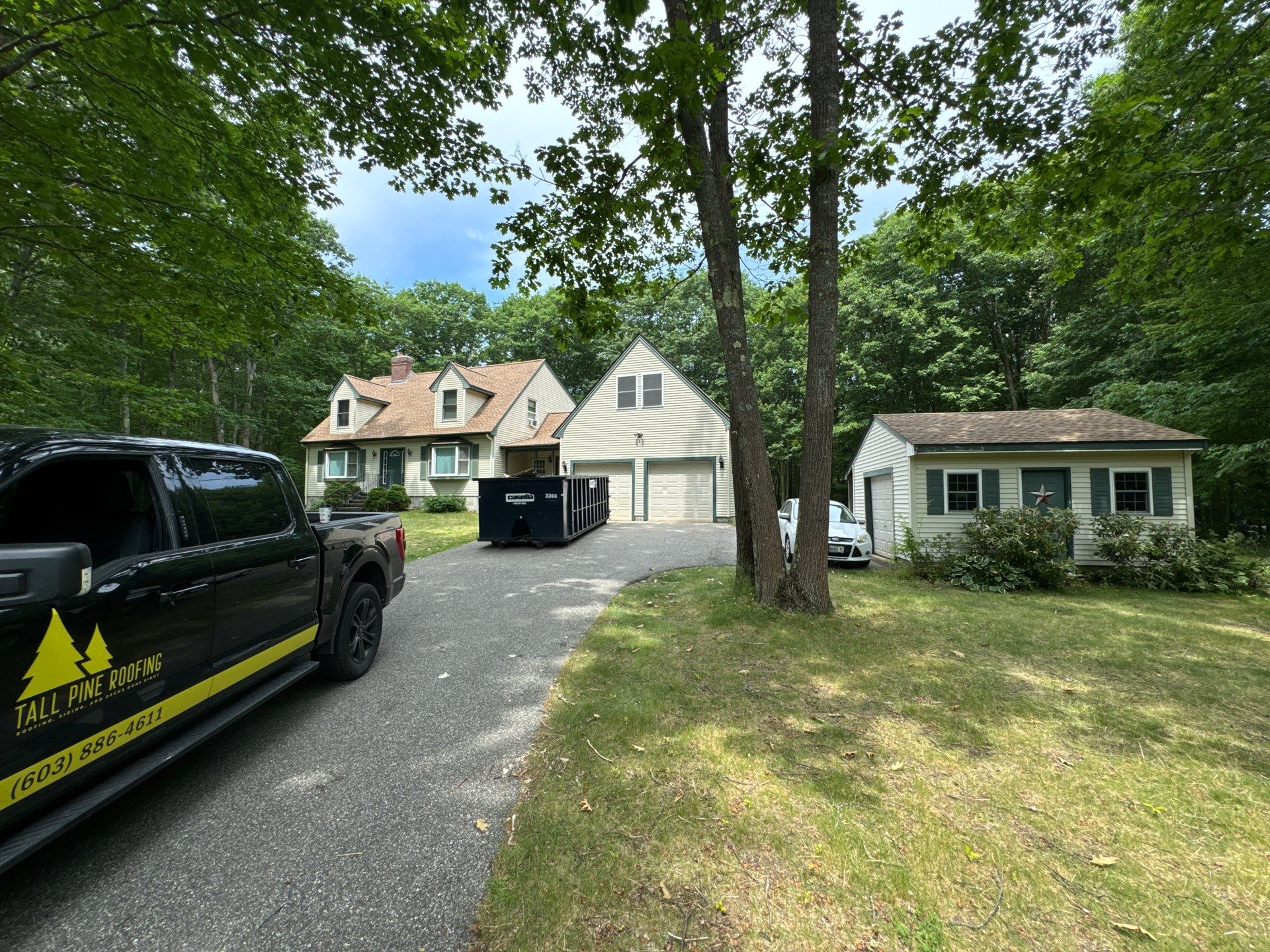 Roof Done in Kennebunk, ME by Tall pine roofing