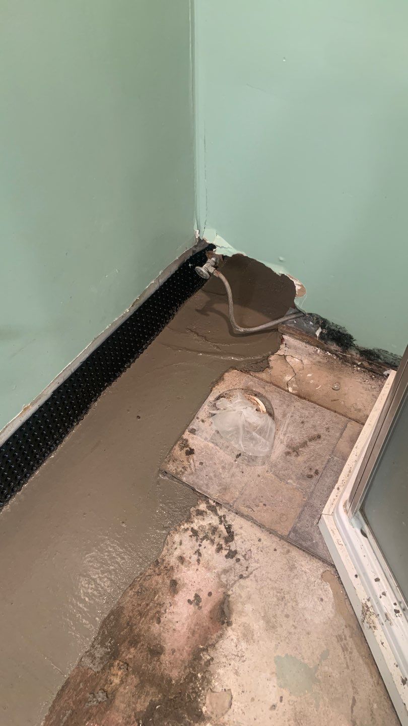Solving a One-Wall Water Issue in St. Paul by Waterproofing Northeast