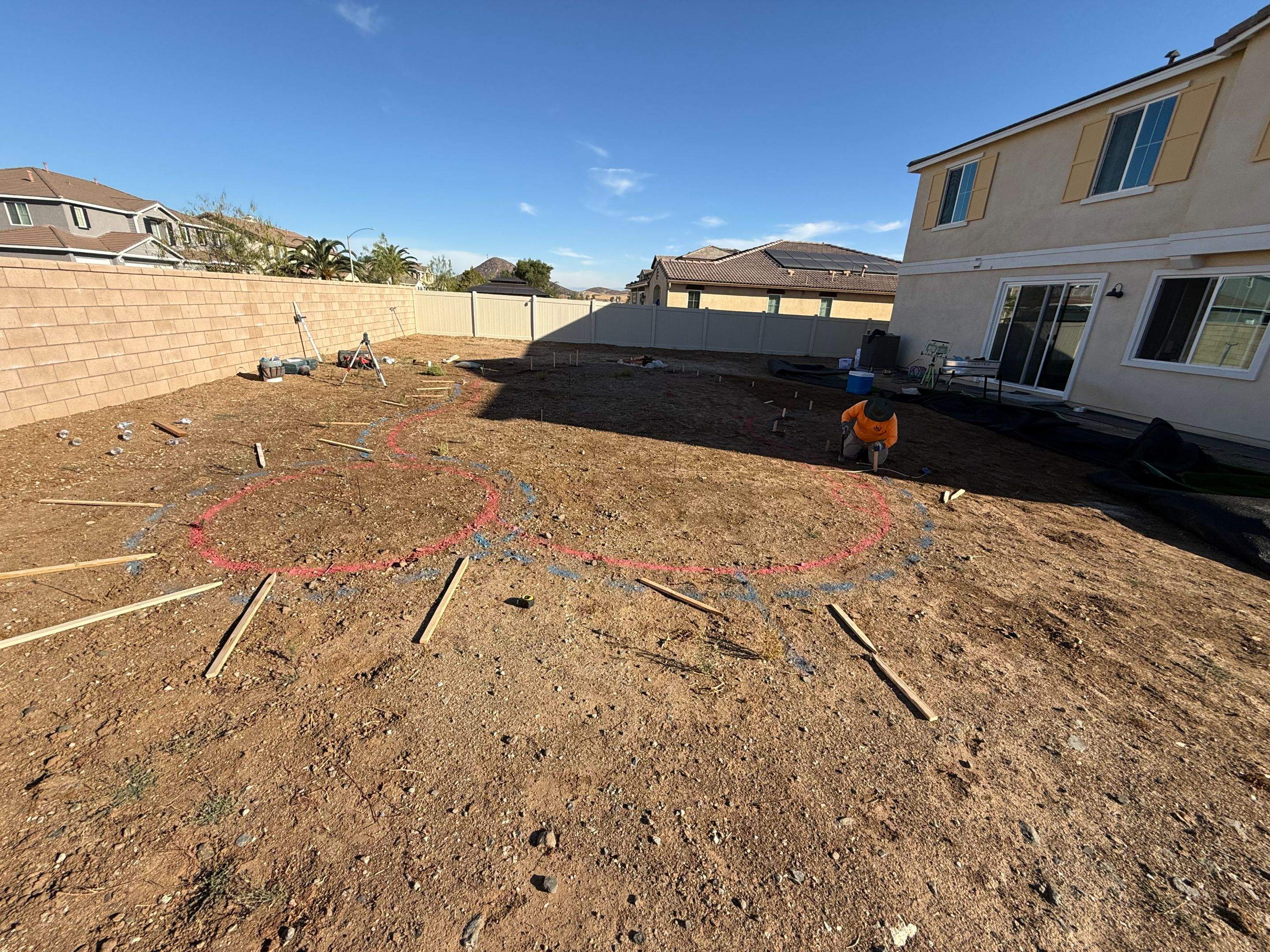 Freeform pool and spa pip coping by Premier Pools and Spas Temecula