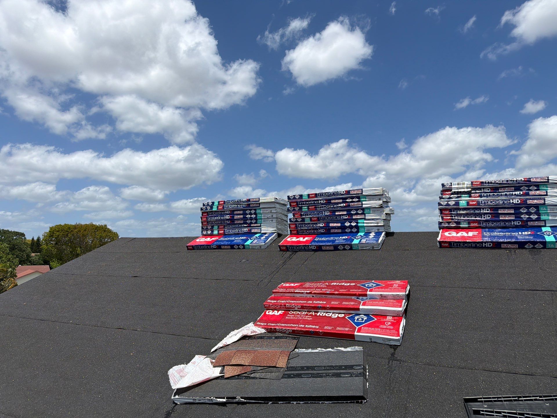Residential Roofing Installation using GAF by BLUES BROTHERS ROOFING