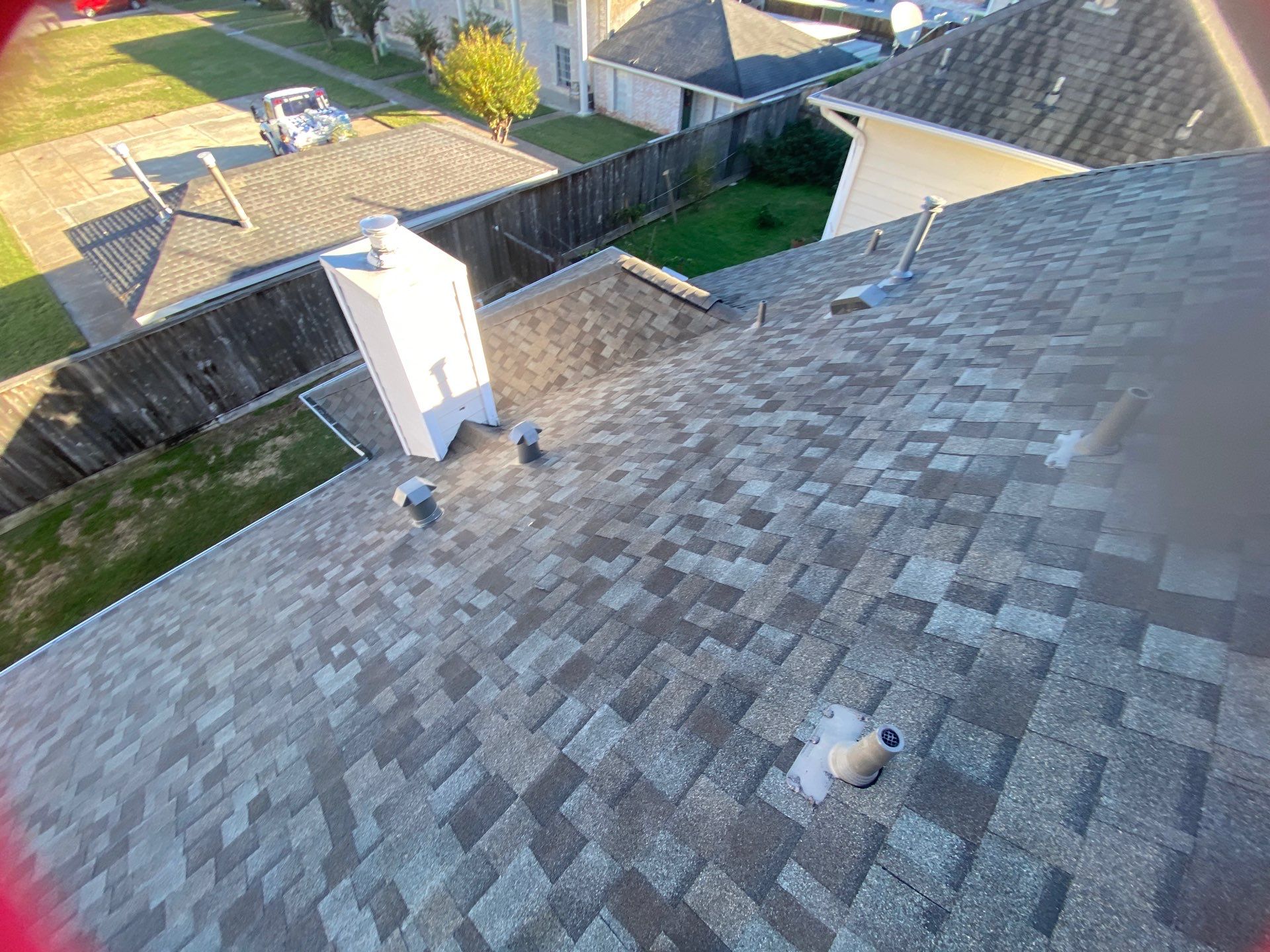 Residential Roofing Installation using Owen's Corning Duration (Lifetime) Shingles by Roof Repair Company