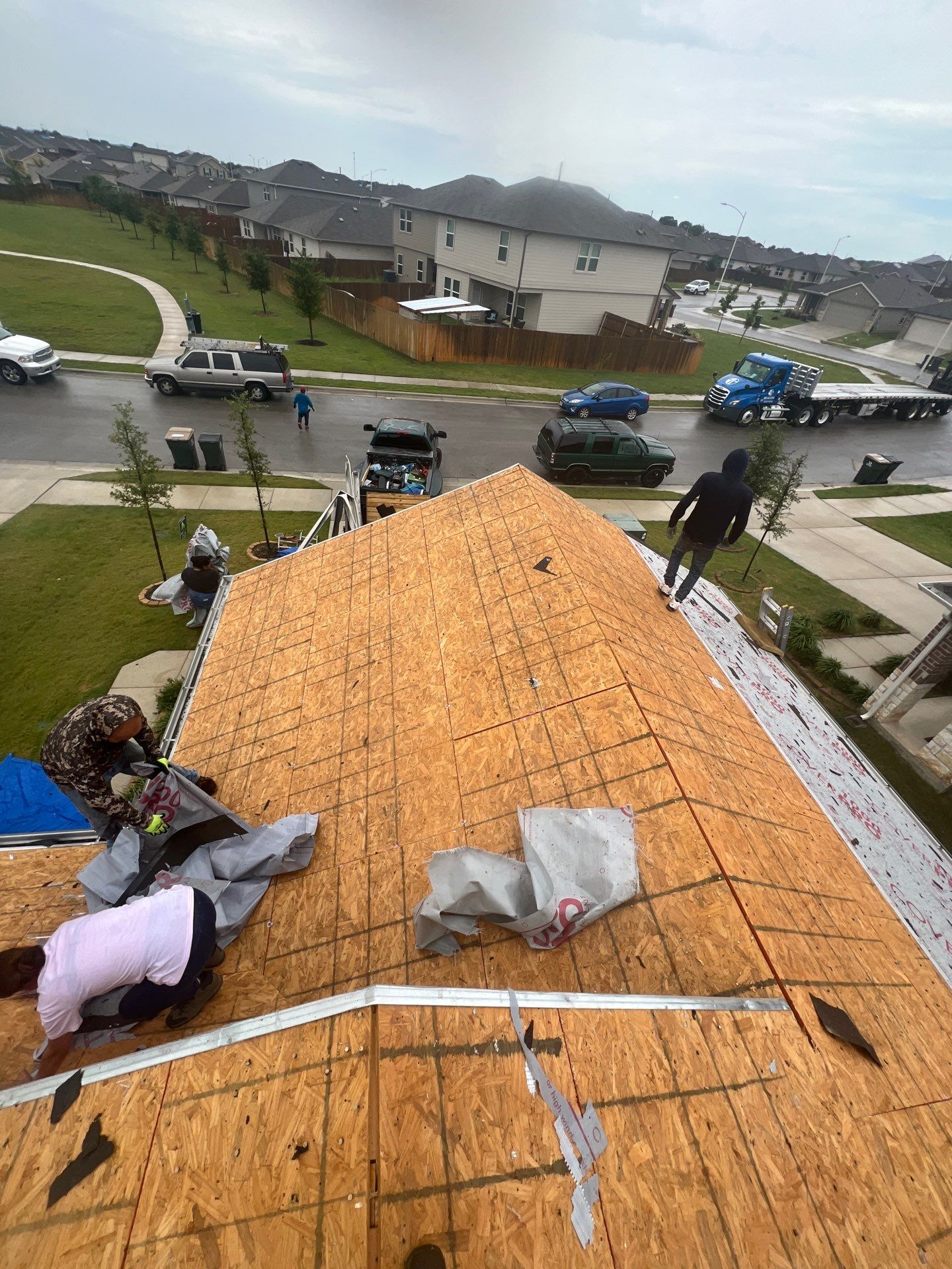 Project in San Marcos by Rhino Roofing and General Contracting, LLC