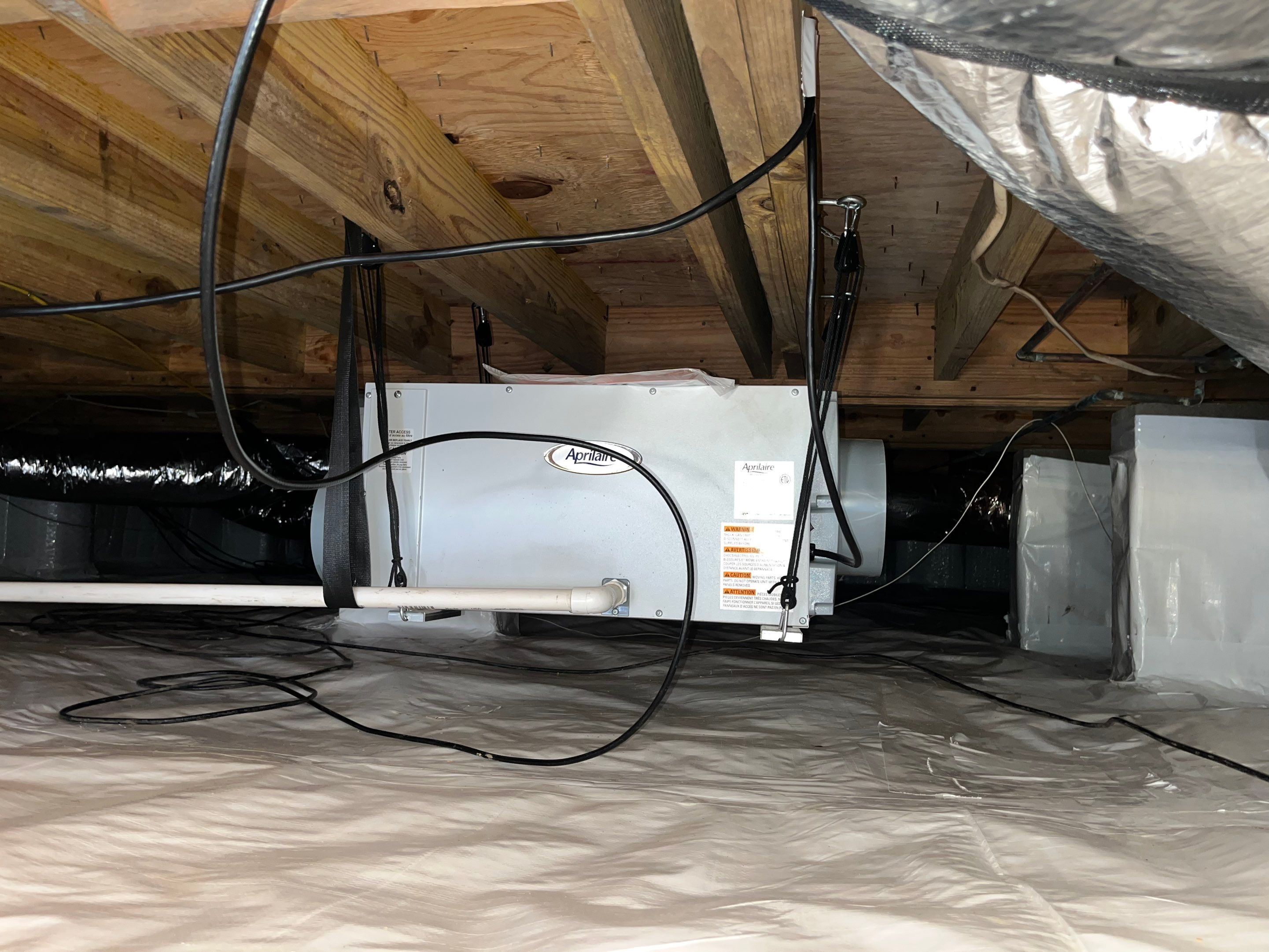 Impact Choice Encapsulation using YCS Pro Cleaner by Impact Crawlspace