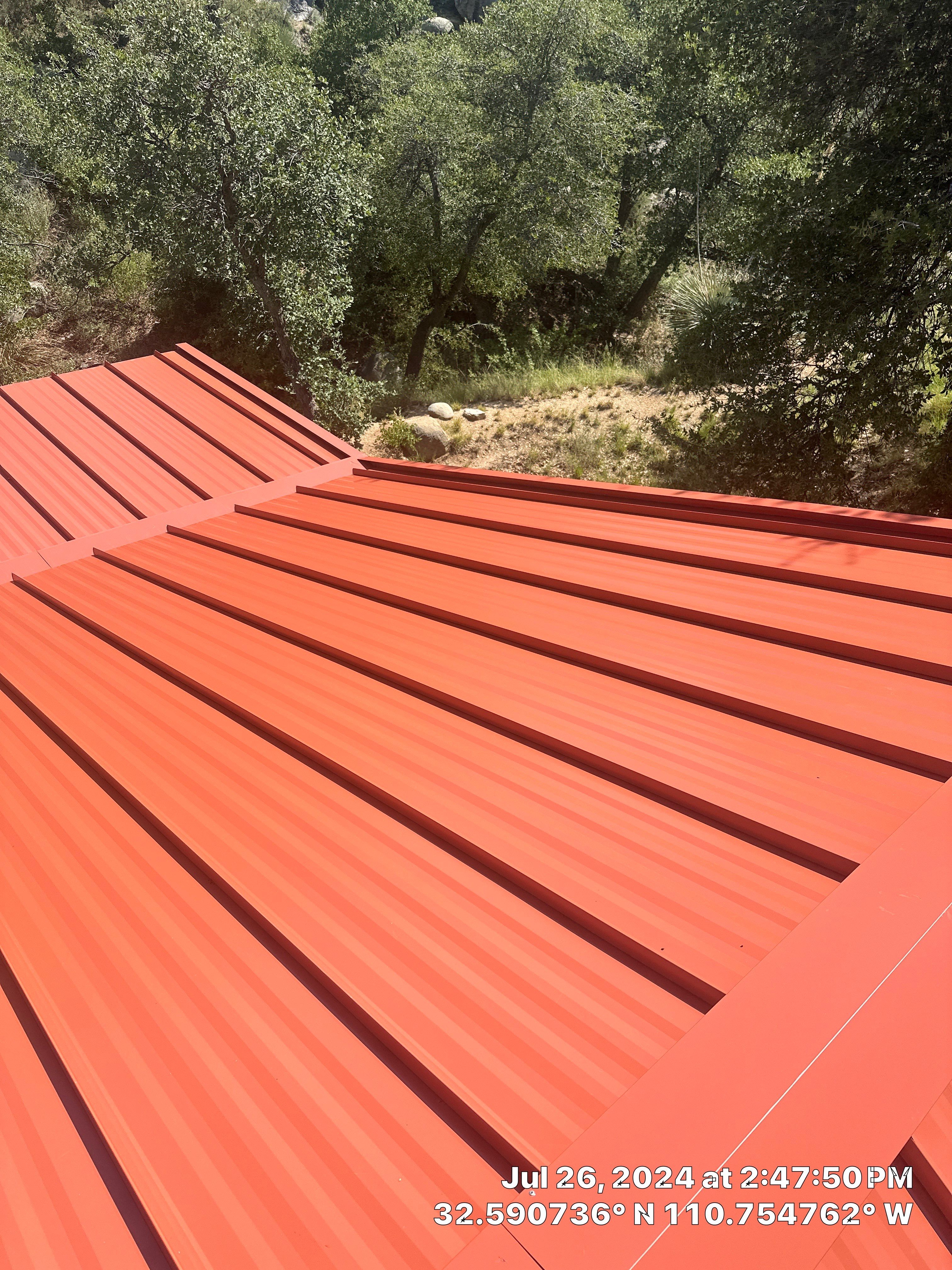 Terra Cotta Standing Seam by Reimagine Roofing