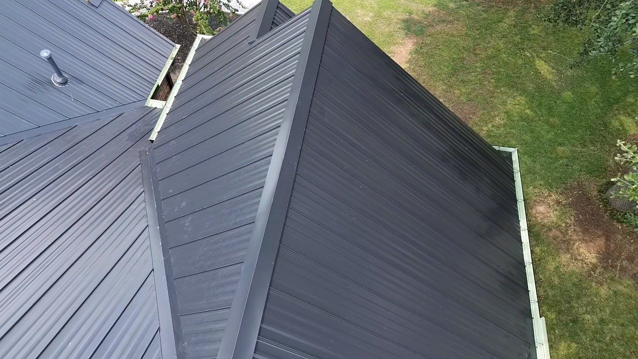 Matte Black - L&A Metals Class 4 UL 2218 Standing Seam Metal by RoofsOnly.com