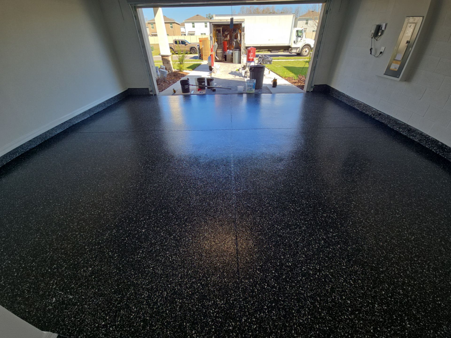 Another Beautiful Garage Transformation! by Performance Floors & Coating