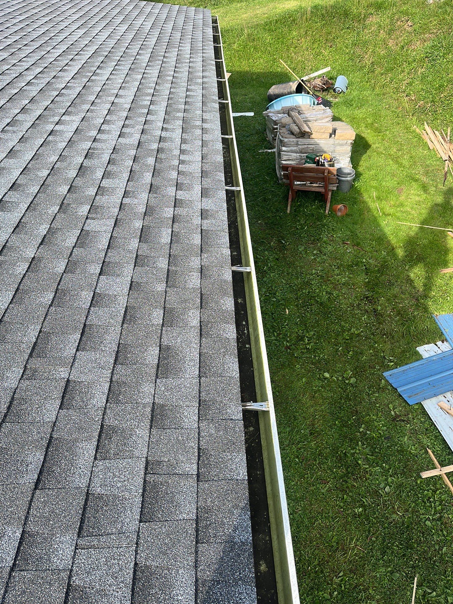 Residential Roofing Installation using GAF Timberline HDZ, Pewter Gray by Rainstoppers Roofing