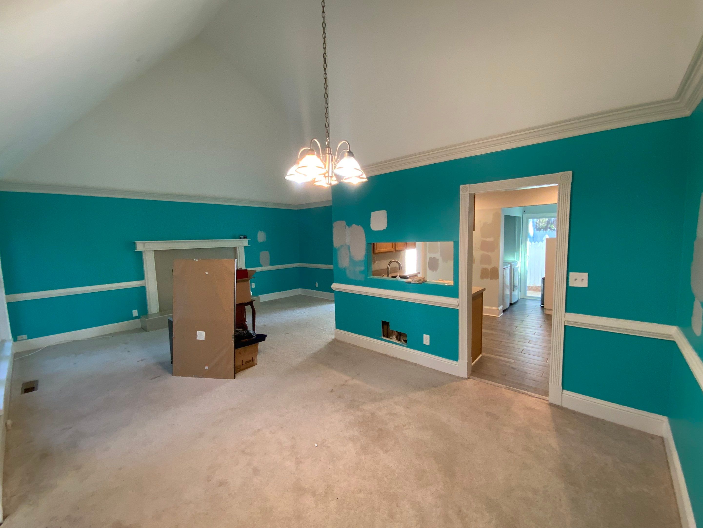 Whole Home Interior Painting and Ceiling Repair in Marietta by Swift Home Renovations