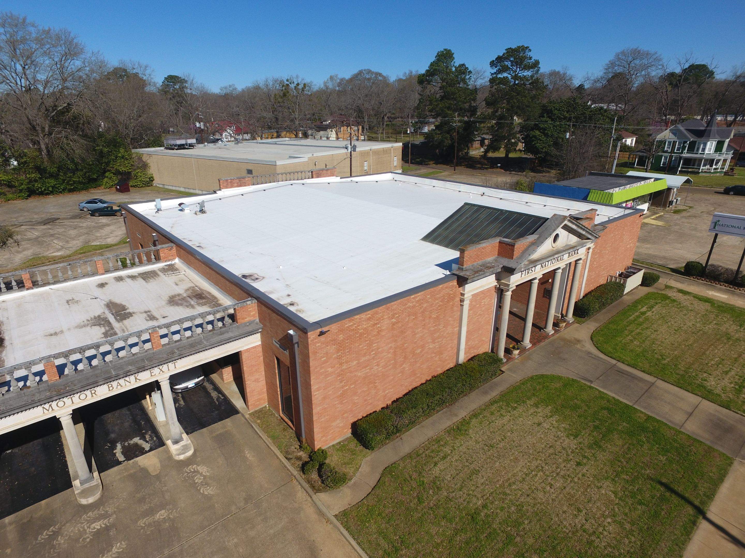Commercial Roofing Installation using 50 mil PVC by Hostetler Roofing