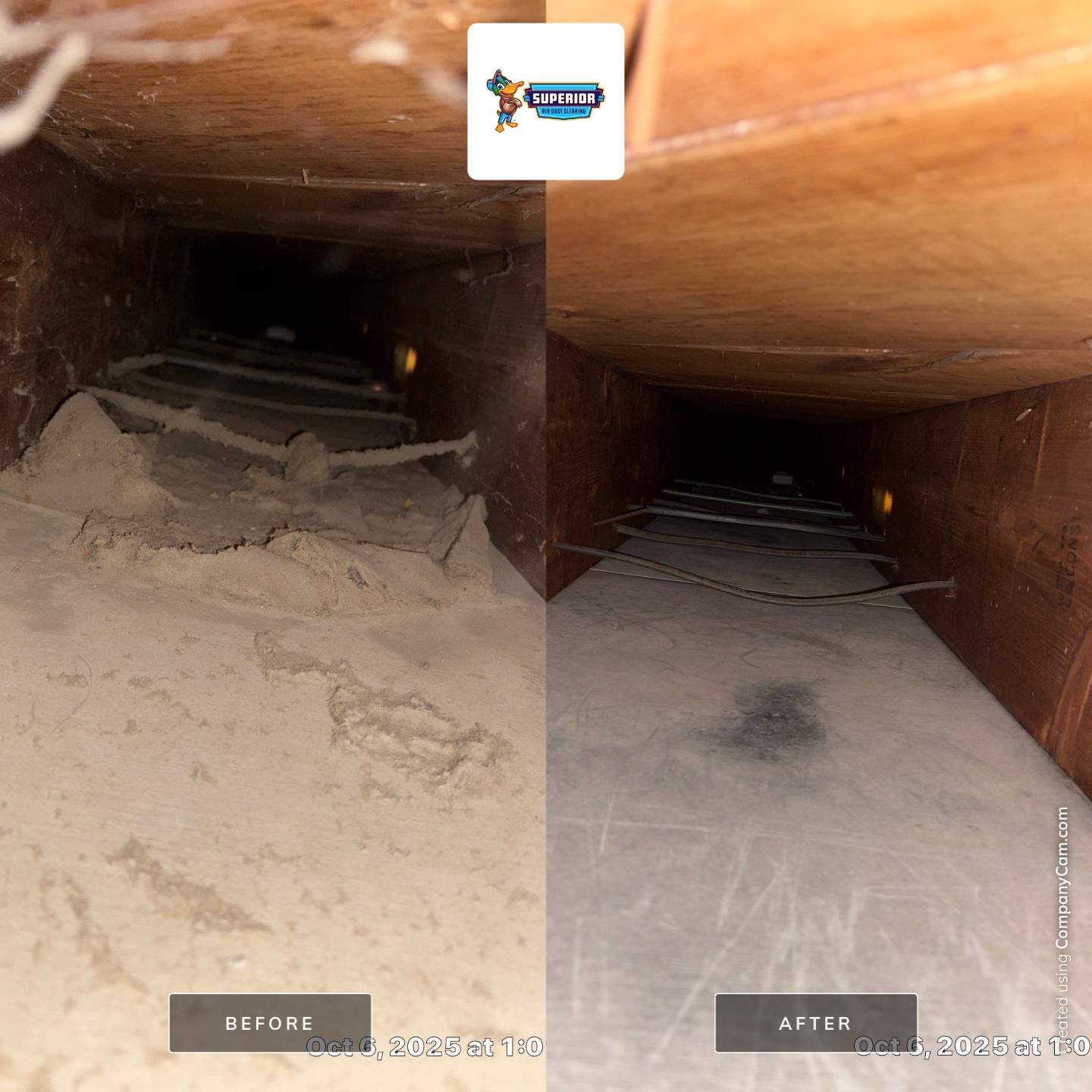 Air Duct Cleaning With a Vacuum Truck in New Castle, PA by Superior Air Duct Cleaning