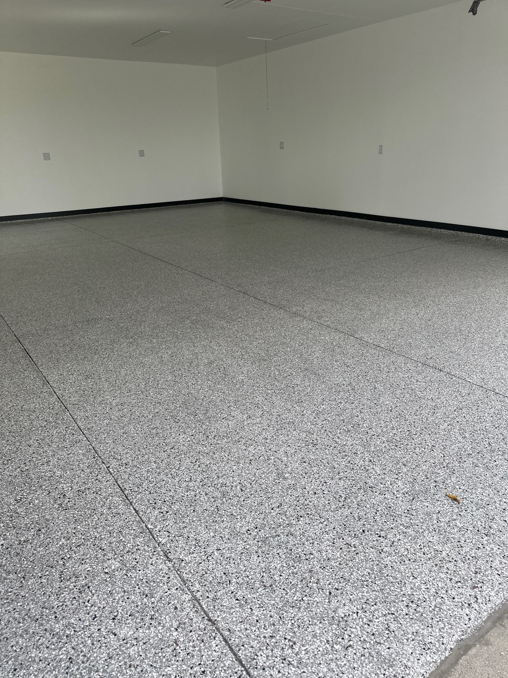 New Indianola Garage Floor Prepped for Winter! by Revival Concrete Coatings, LLC