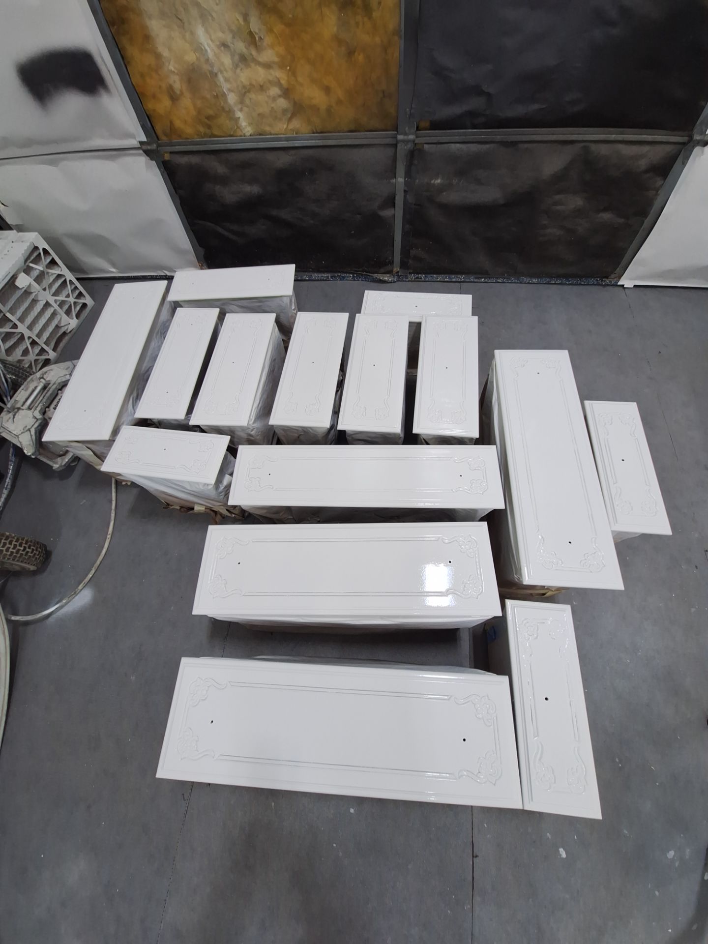 Repaint bedroom furniture, Pergola, and doors. Stain decking by Gordon Painting