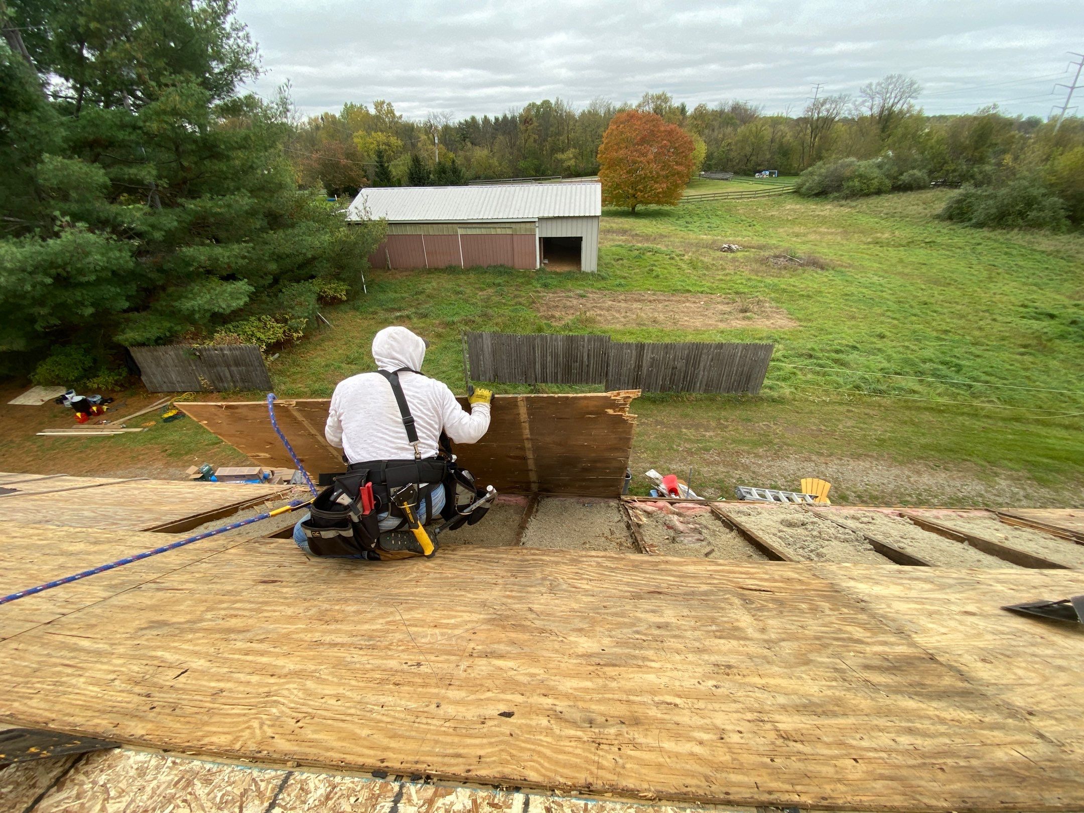 Roof Replacement using CertainTeed Landmark by 180 Contractors
