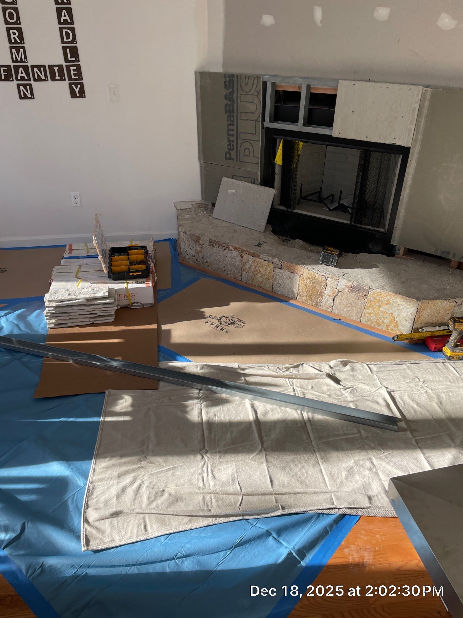 Wood Fireplace by Neighborhood Chimney Services 