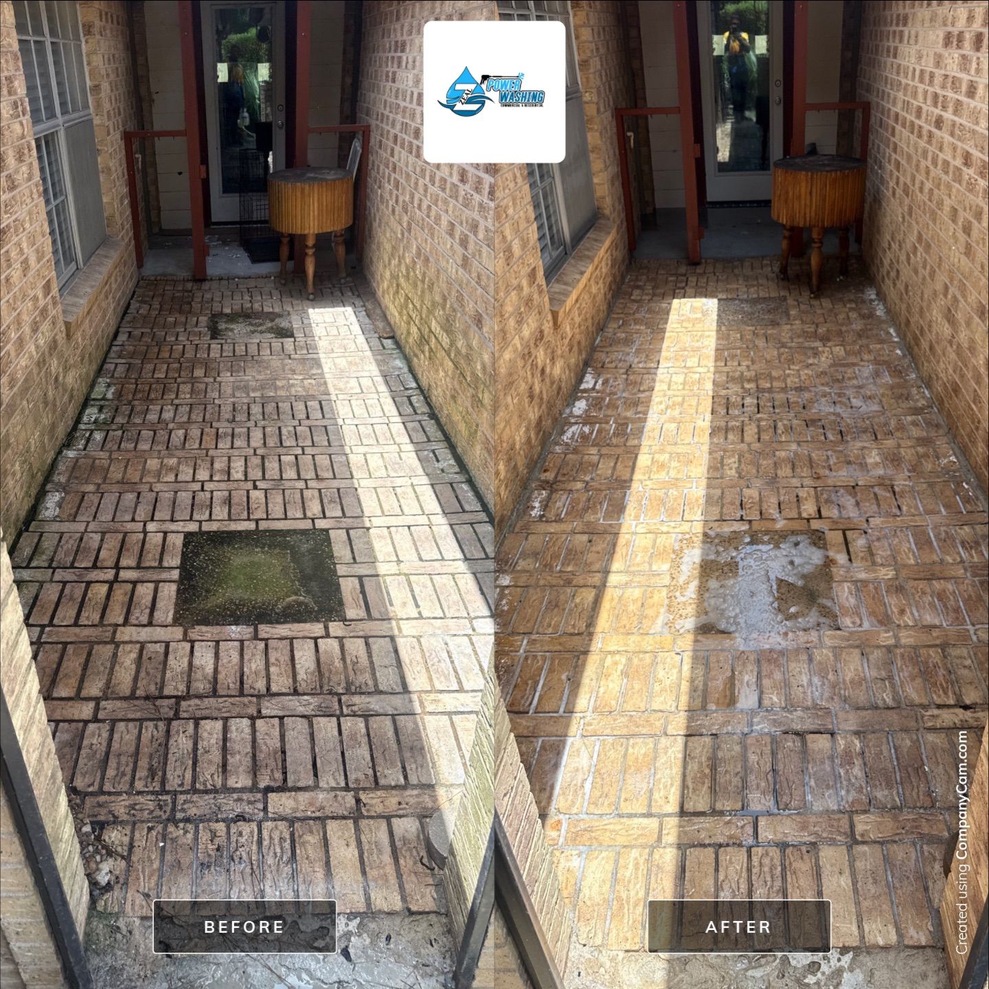 Comprehensive Driveway Cleaning and Exterior House Washing in Houston by Zeal Power Washing