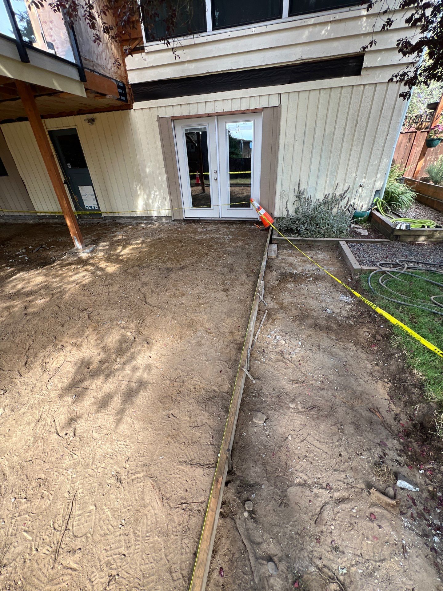 Concrete Back Patio Renovation | Edmonds  by Jireh Asphalt & Concrete Inc 